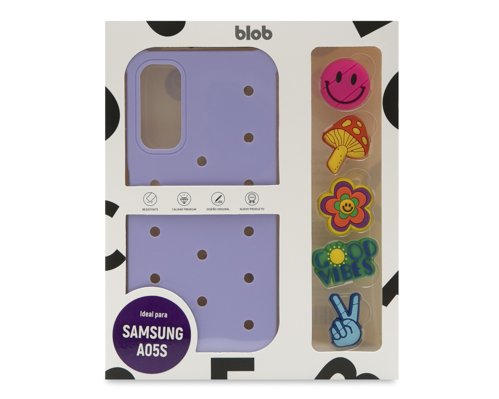 Foto 3 pulgar | Foto 2 | Funda con Pines Blob para Samsung A05S