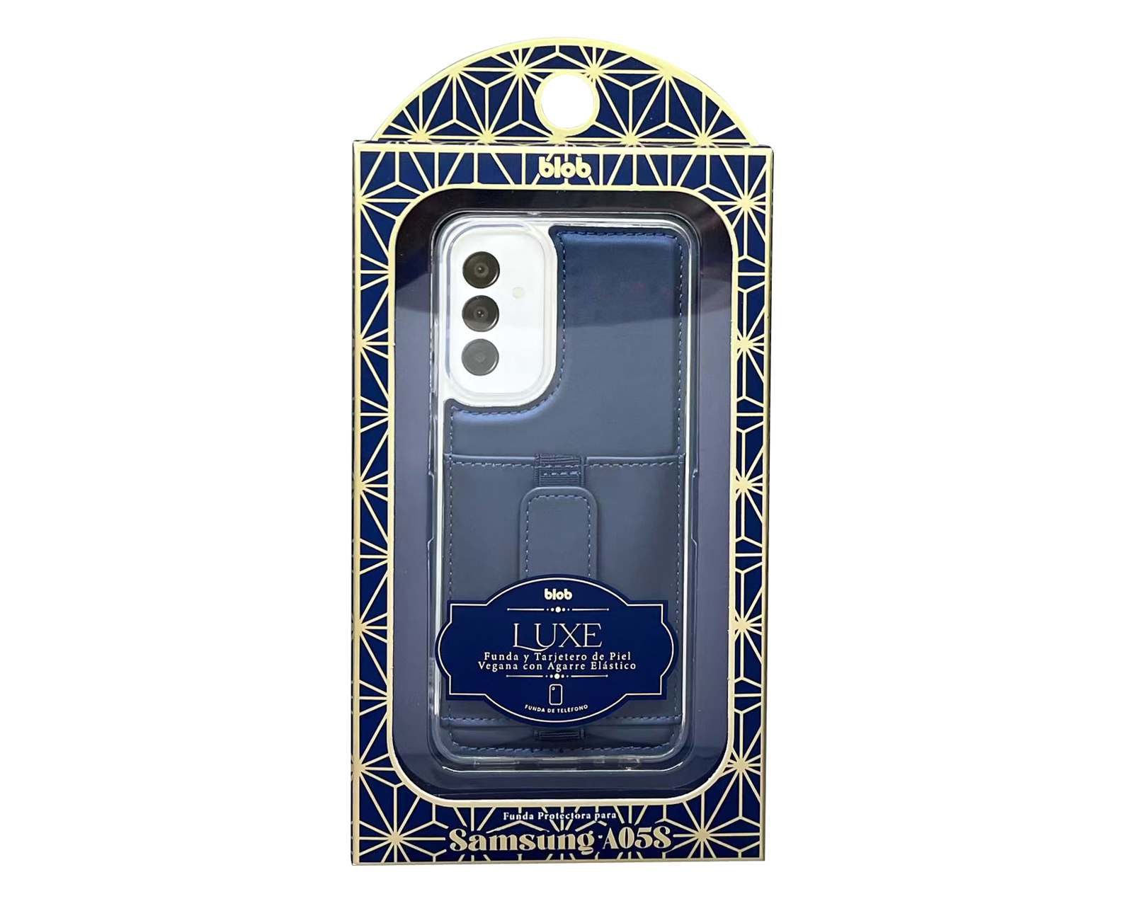 Foto 3 pulgar | Foto 2 | Funda con Tarjetero Blob para Samsung A05S