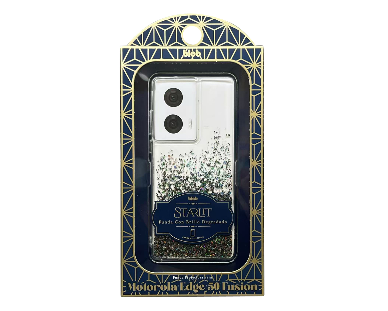 Foto 3 pulgar | Foto 2 | Funda Starlit Blob para Motorola Edge 50 Fusion