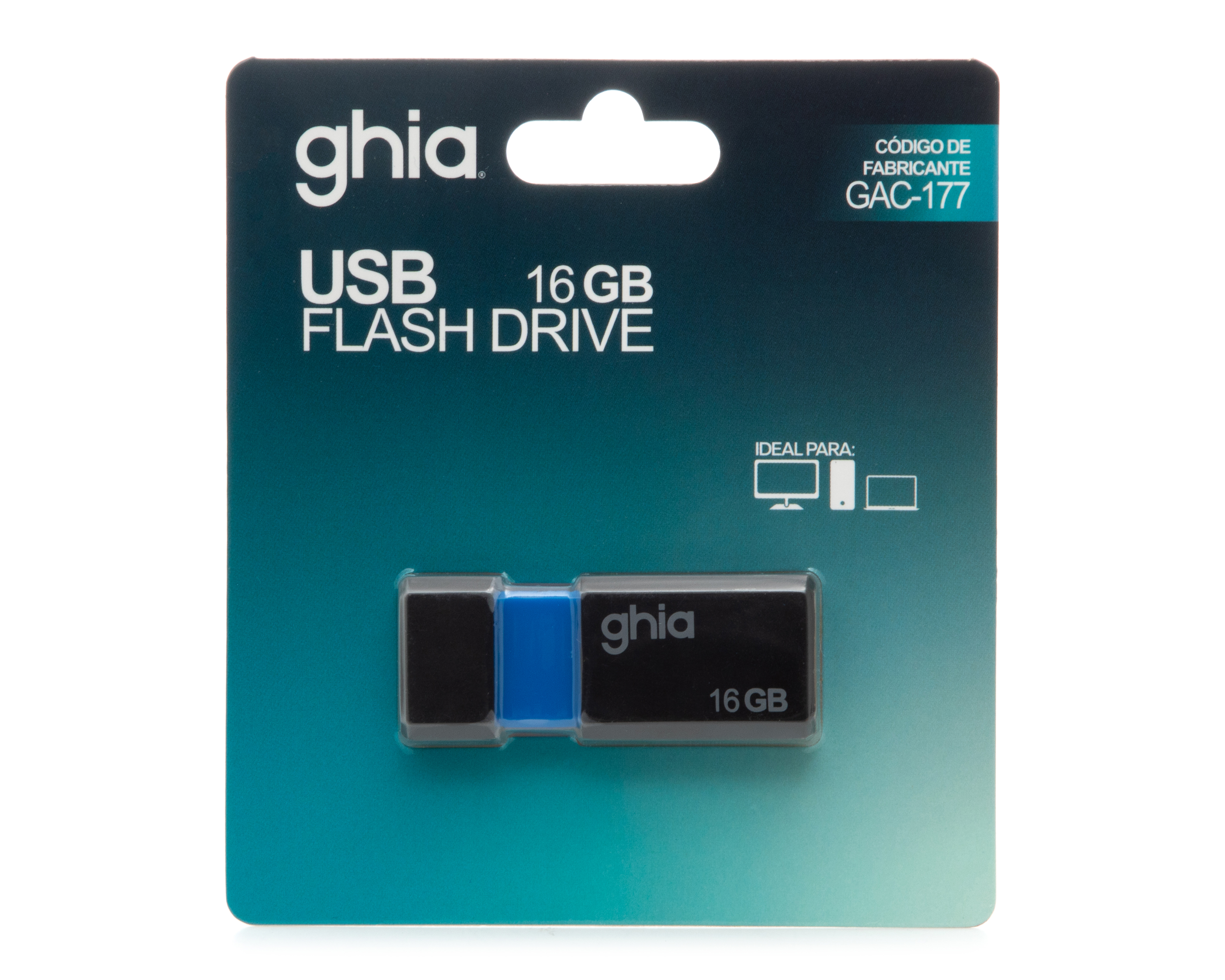 Foto 6 pulgar | Foto 5 | Memoria USB Ghia 16 GB USB 2.0