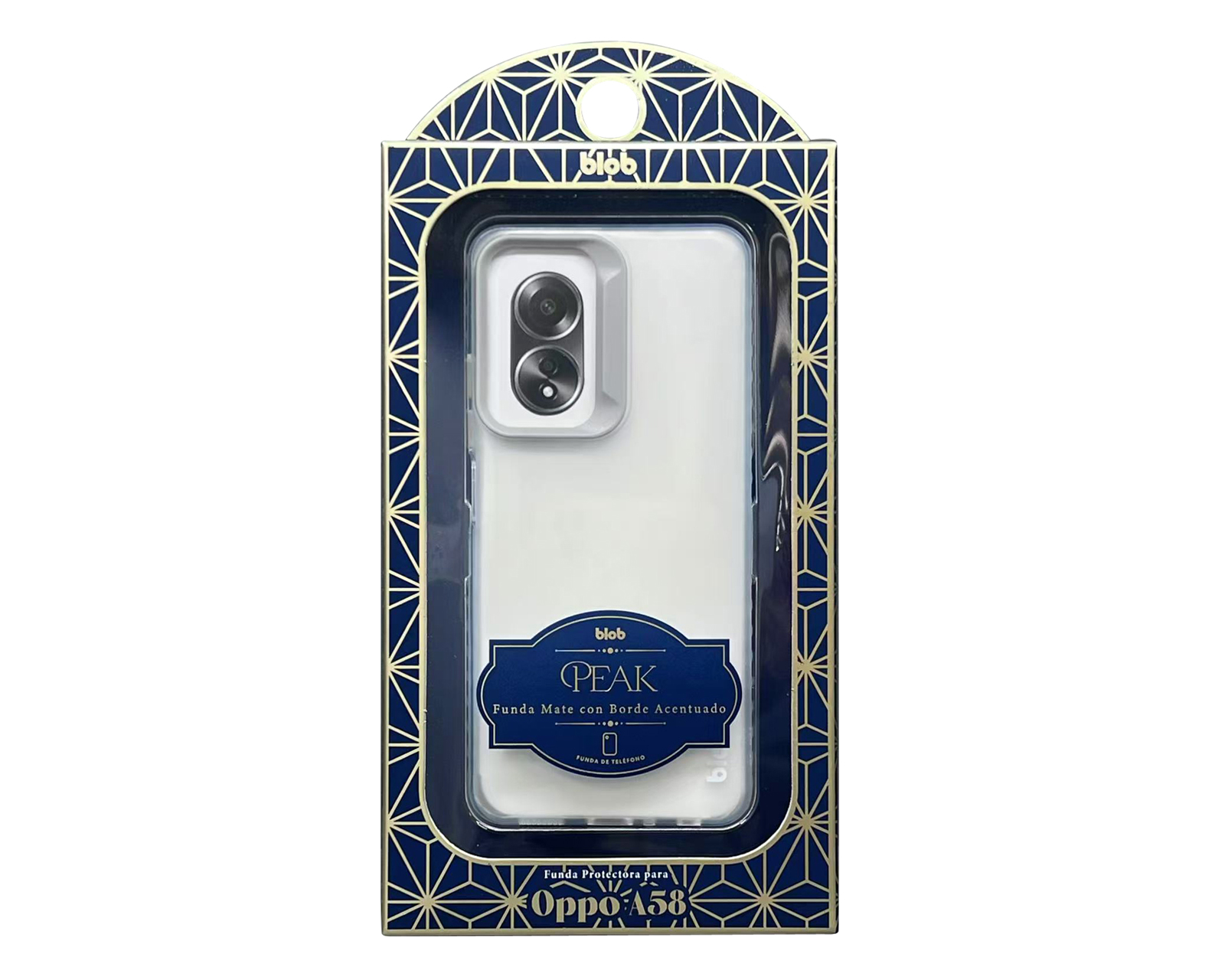 Foto 3 pulgar | Foto 2 | Funda Peak Blob para Oppo A58