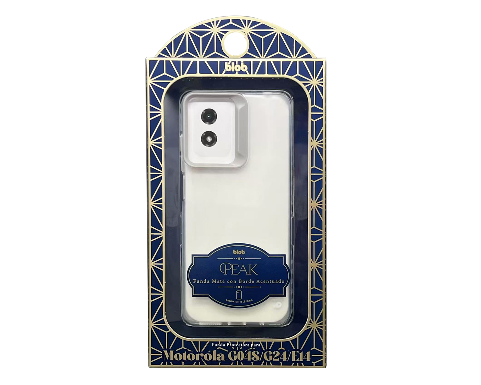 Foto 2 | Foto 2 | Funda de Plástico Blob para Moto G04S, G24 y E14 PK