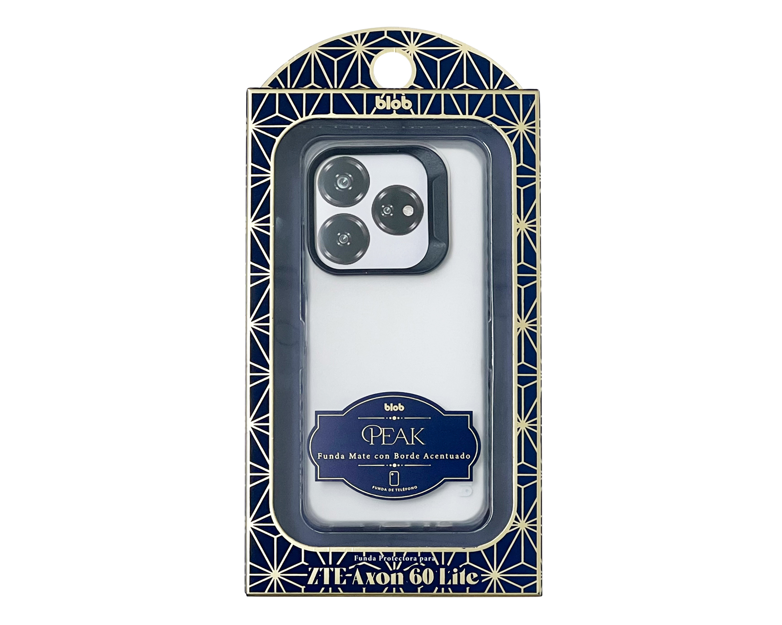 Foto 3 pulgar | Foto 2 | Funda de TPU Blob para ZTE Axon 60 Lite