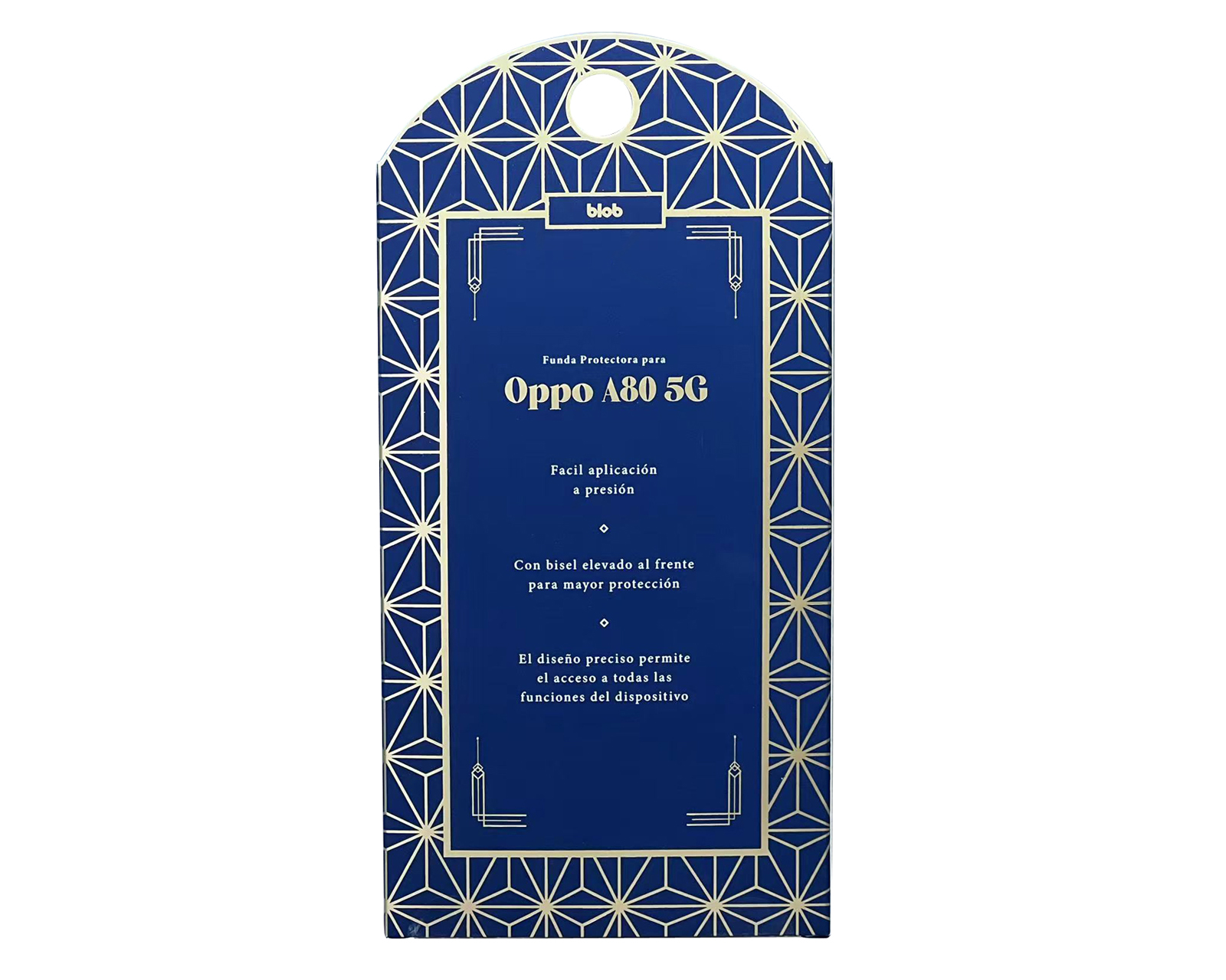 Foto 4 pulgar | Foto 3 | Funda Transparente Blob para OPPO A80 5G