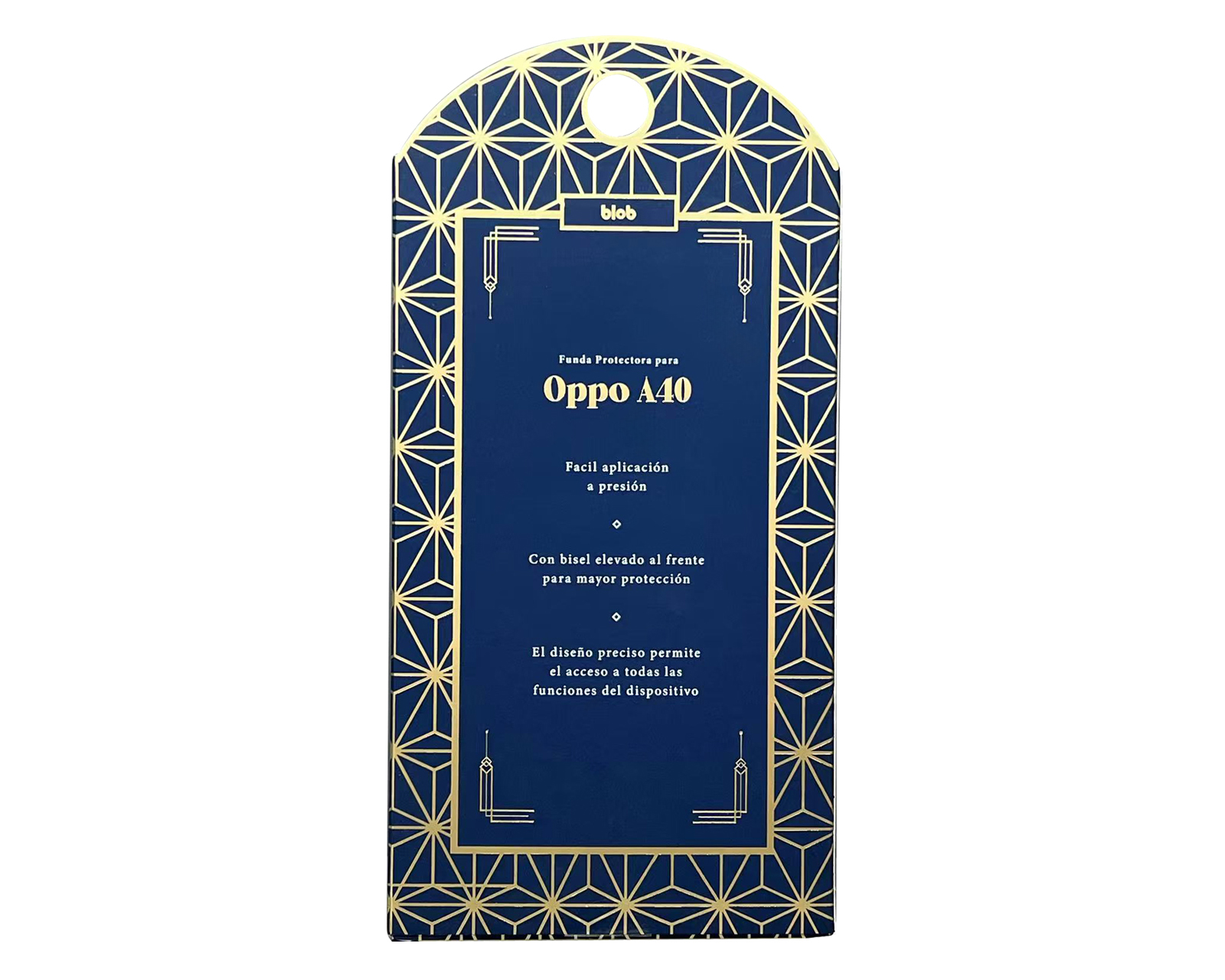 Foto 4 pulgar | Foto 3 | Funda Transparente Blob para Oppo A40
