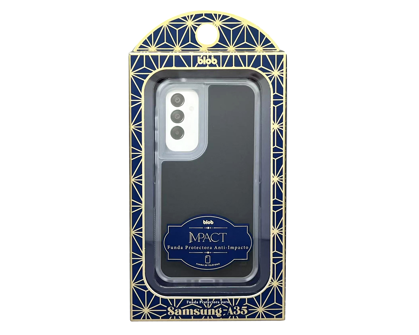 Foto 3 pulgar | Foto 2 | Funda Impact Blob para Samsung Galaxy A35