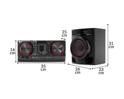 Foto 9 | Foto 9 | Minicomponente LG CJ45 720 W