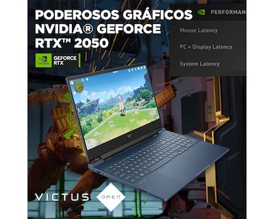 Foto 7 | Foto 7 | Laptop Gamer HP Victus15-FA1090LA 15.6 Pulgadas Intel Core i5 NVIDIA GeForce RTX 2050 8 GB RAM 512 GB SSD Azul