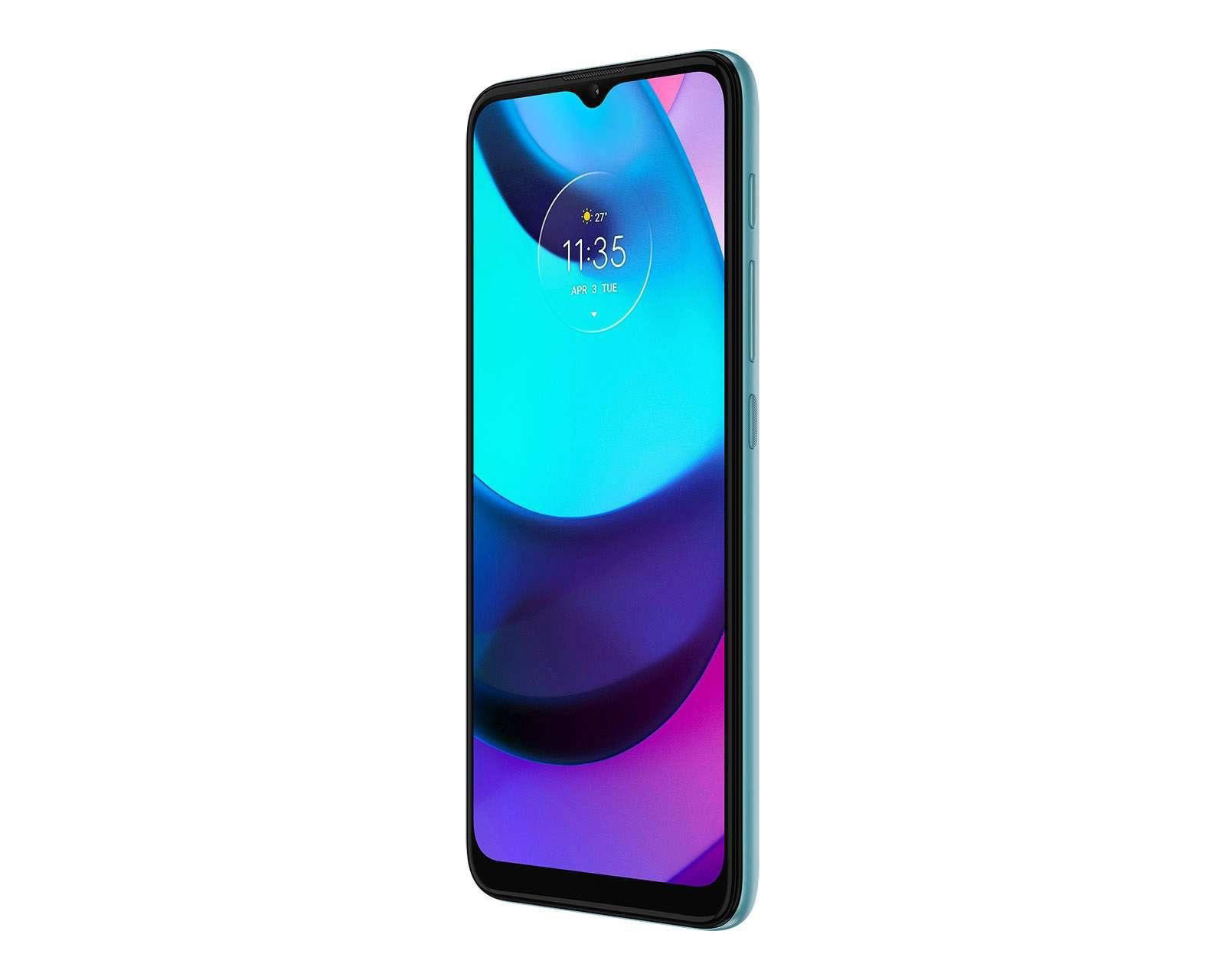 Foto 5 pulgar | Foto 4 | Movistar Motorola E20 32 GB Azul