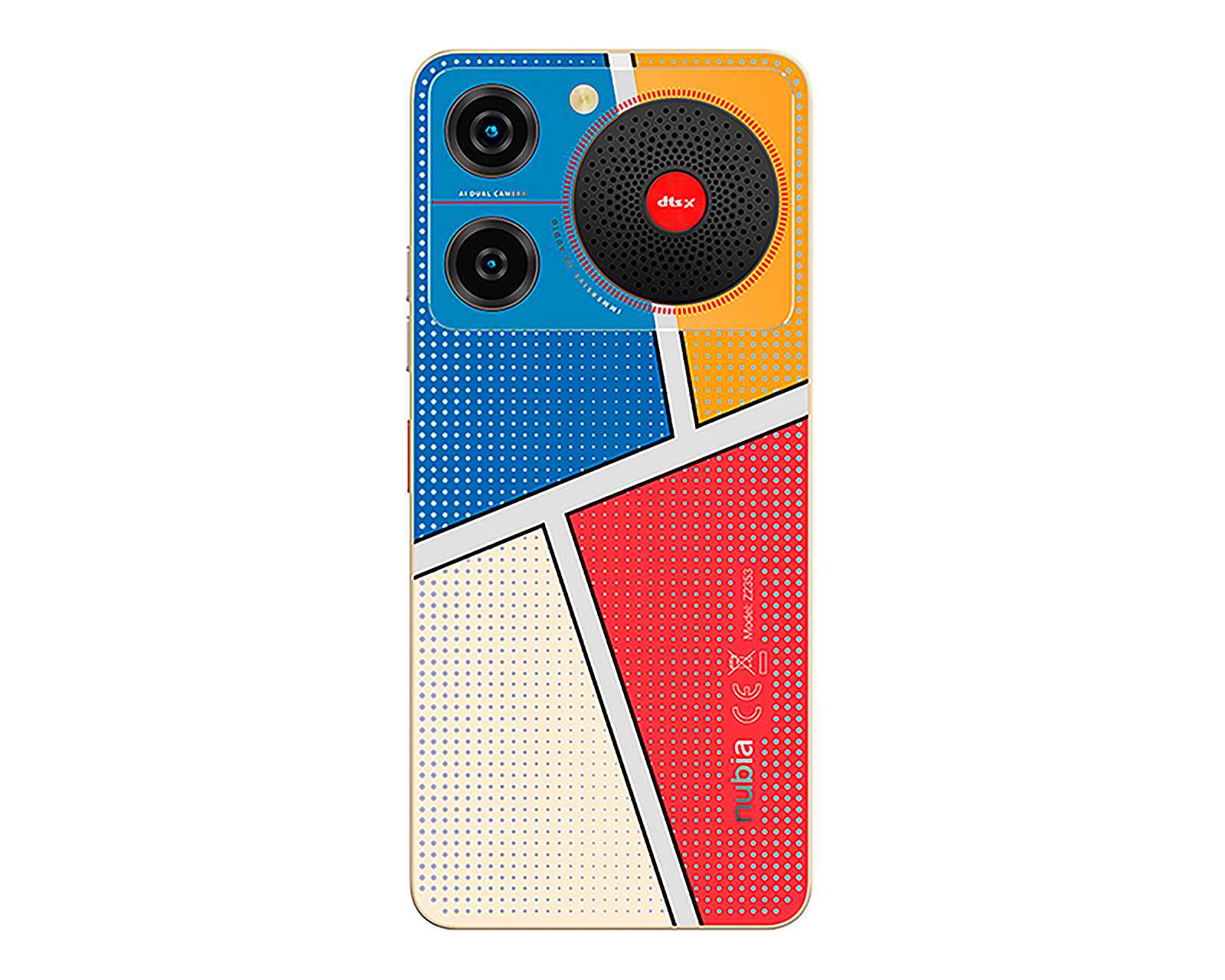 AT&T Unefon Nubia Music 128 GB Multicolor