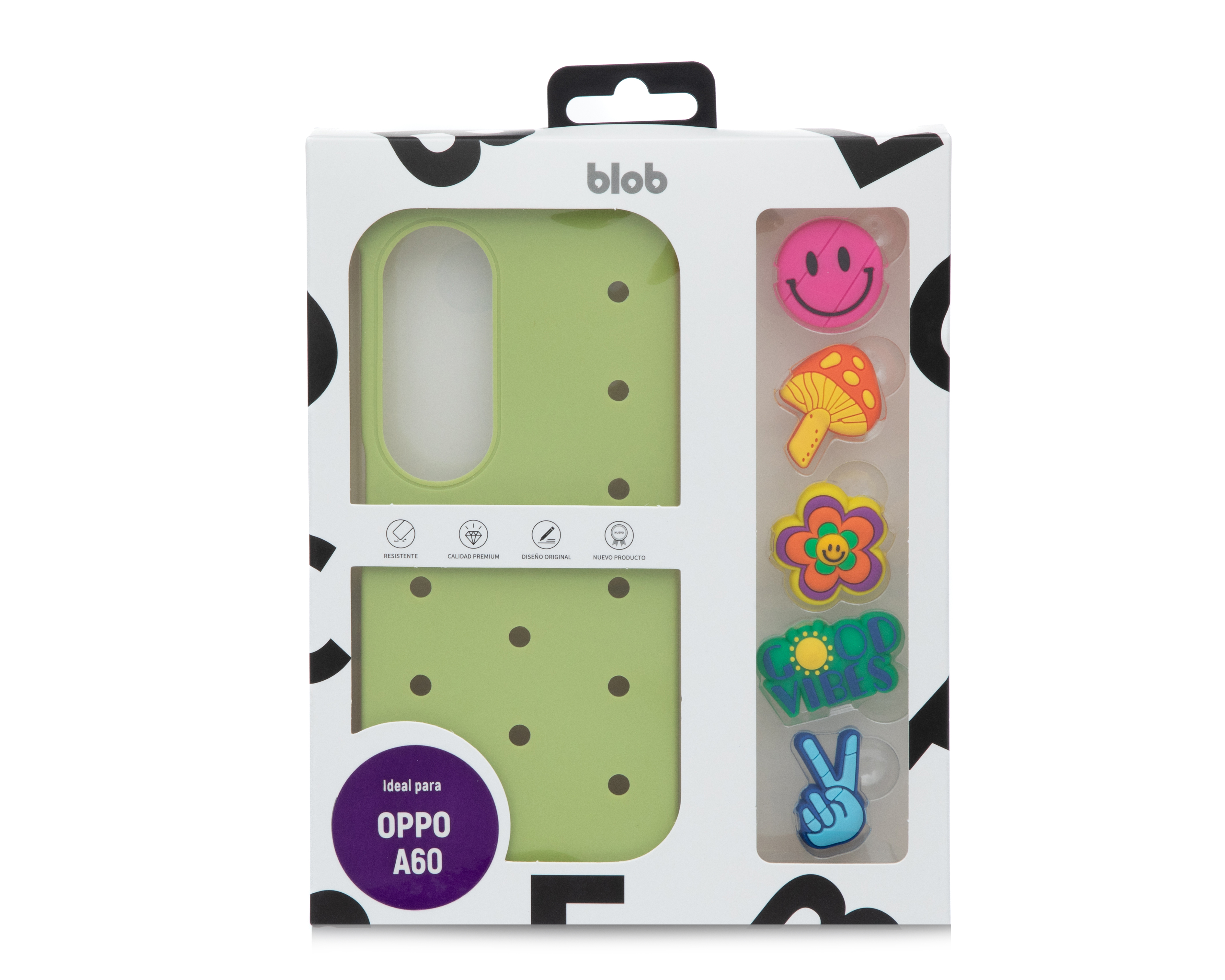 Foto 8 pulgar | Foto 7 | Funda con Pines Blob para OPPO A60