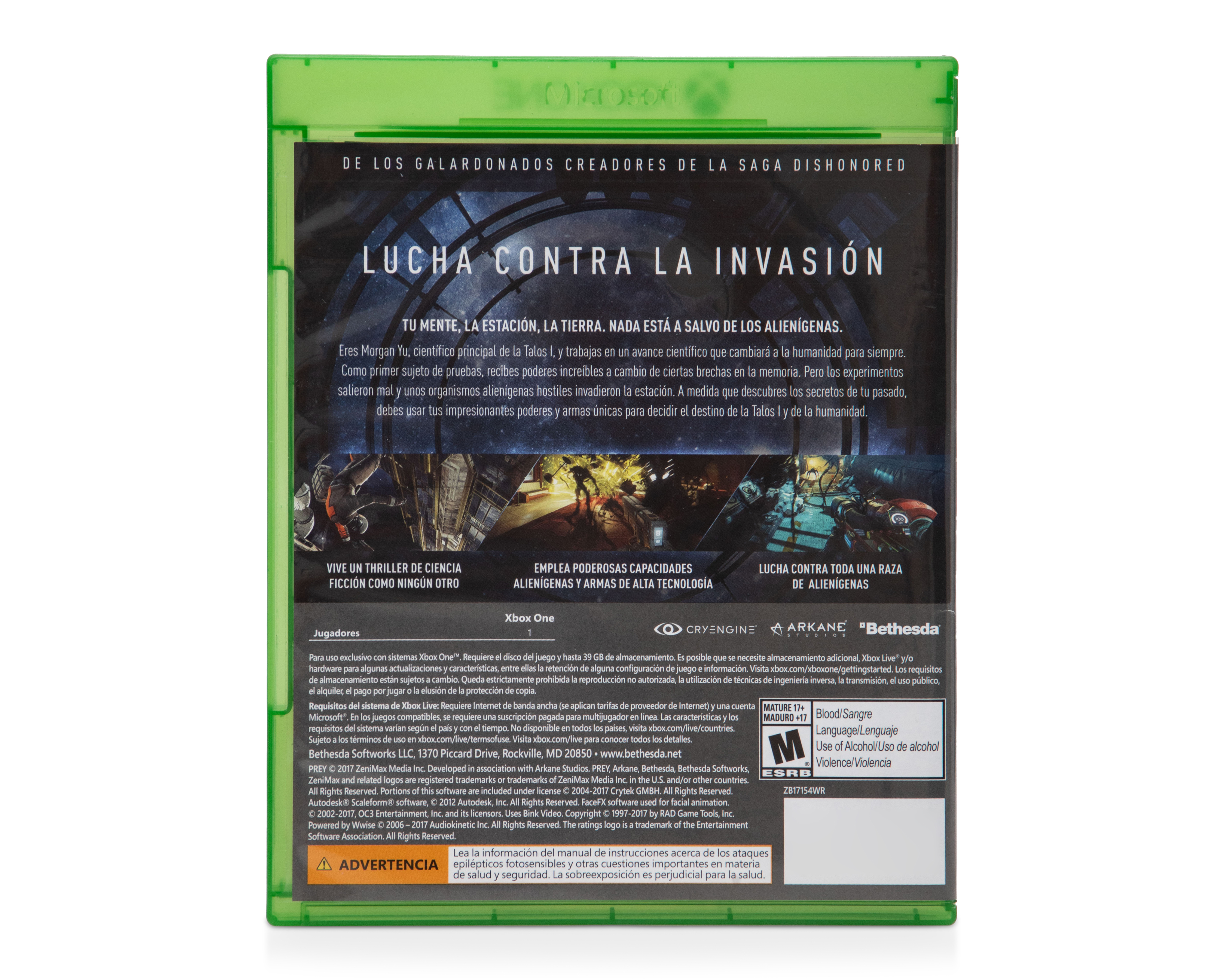 Foto 3 pulgar | Foto 2 | Prey para Xbox One