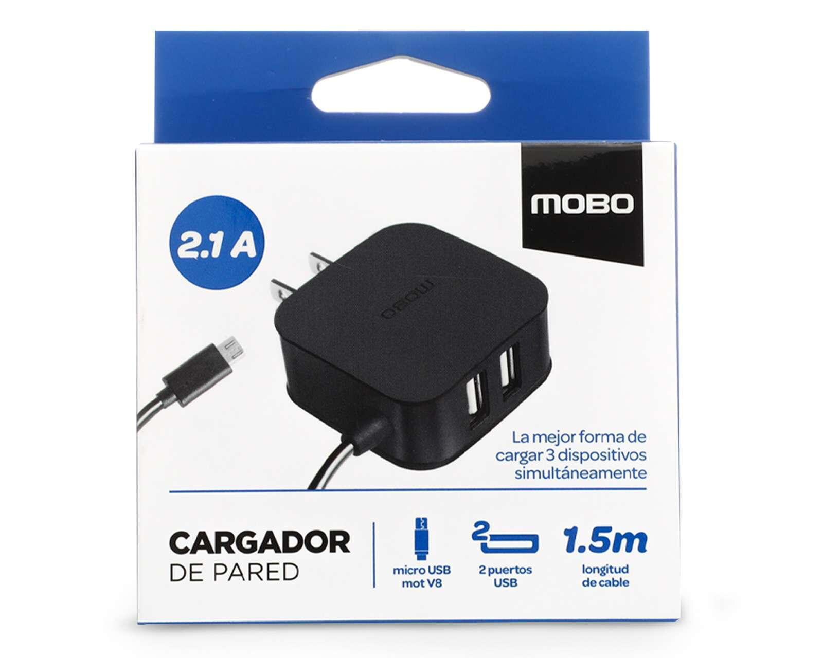 Foto 4 | Foto 4 | Cargador Mobo USB a Micro USB de 10 W