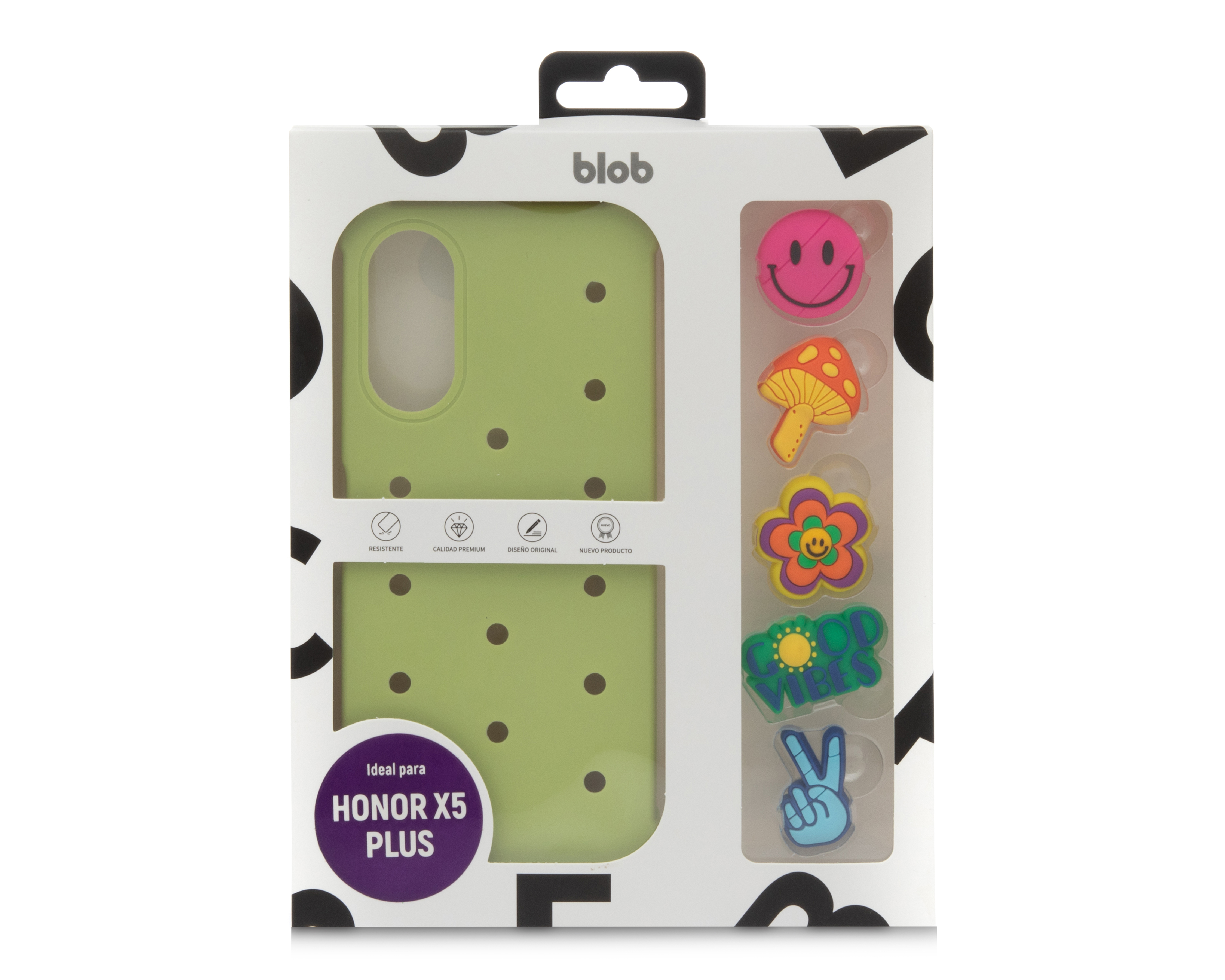 Foto 8 pulgar | Foto 7 | Funda de Policarbonato Blob para Honor X5 Plus
