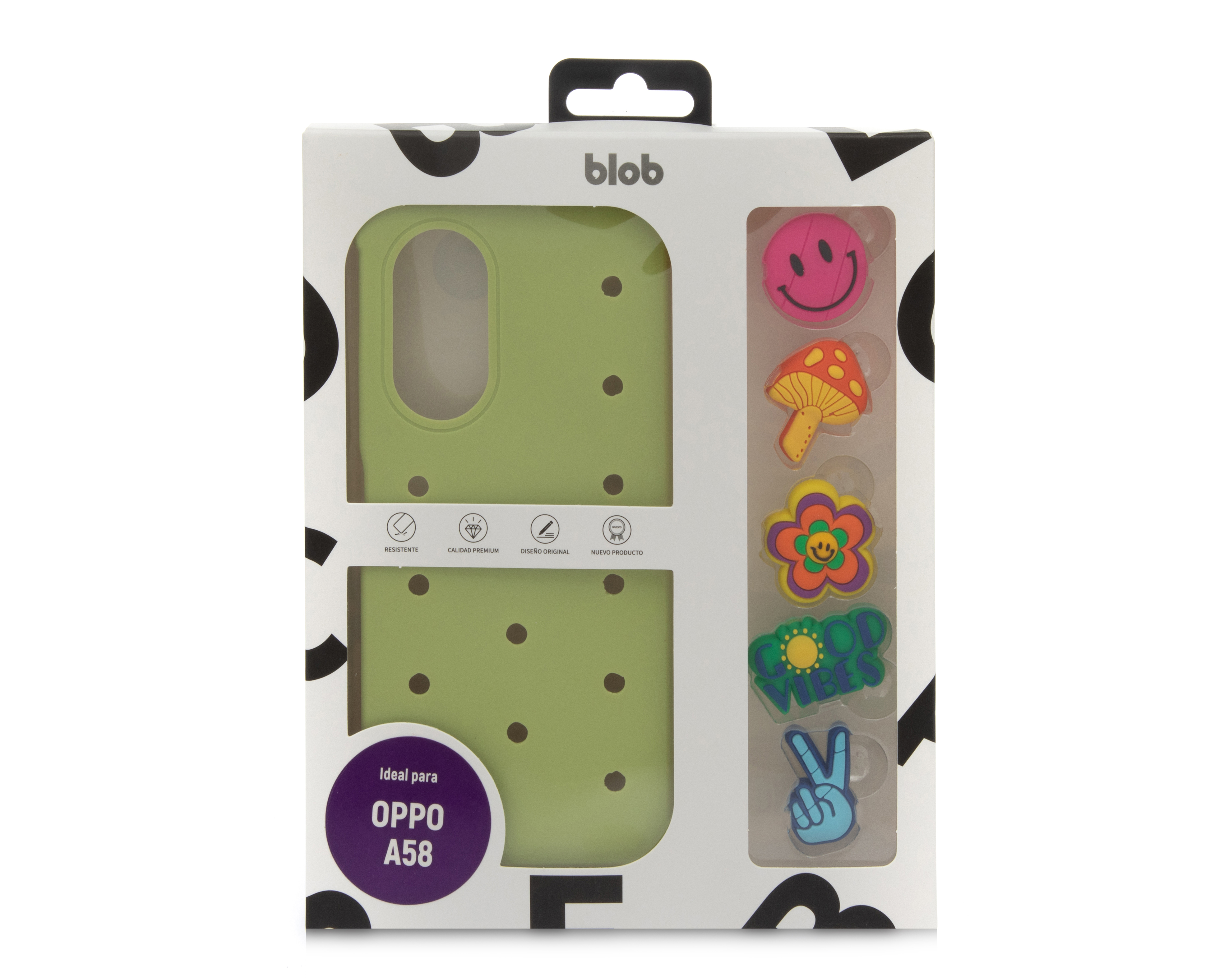 Foto 8 pulgar | Foto 7 | Funda de Policarbonato Blob para OPPO A58