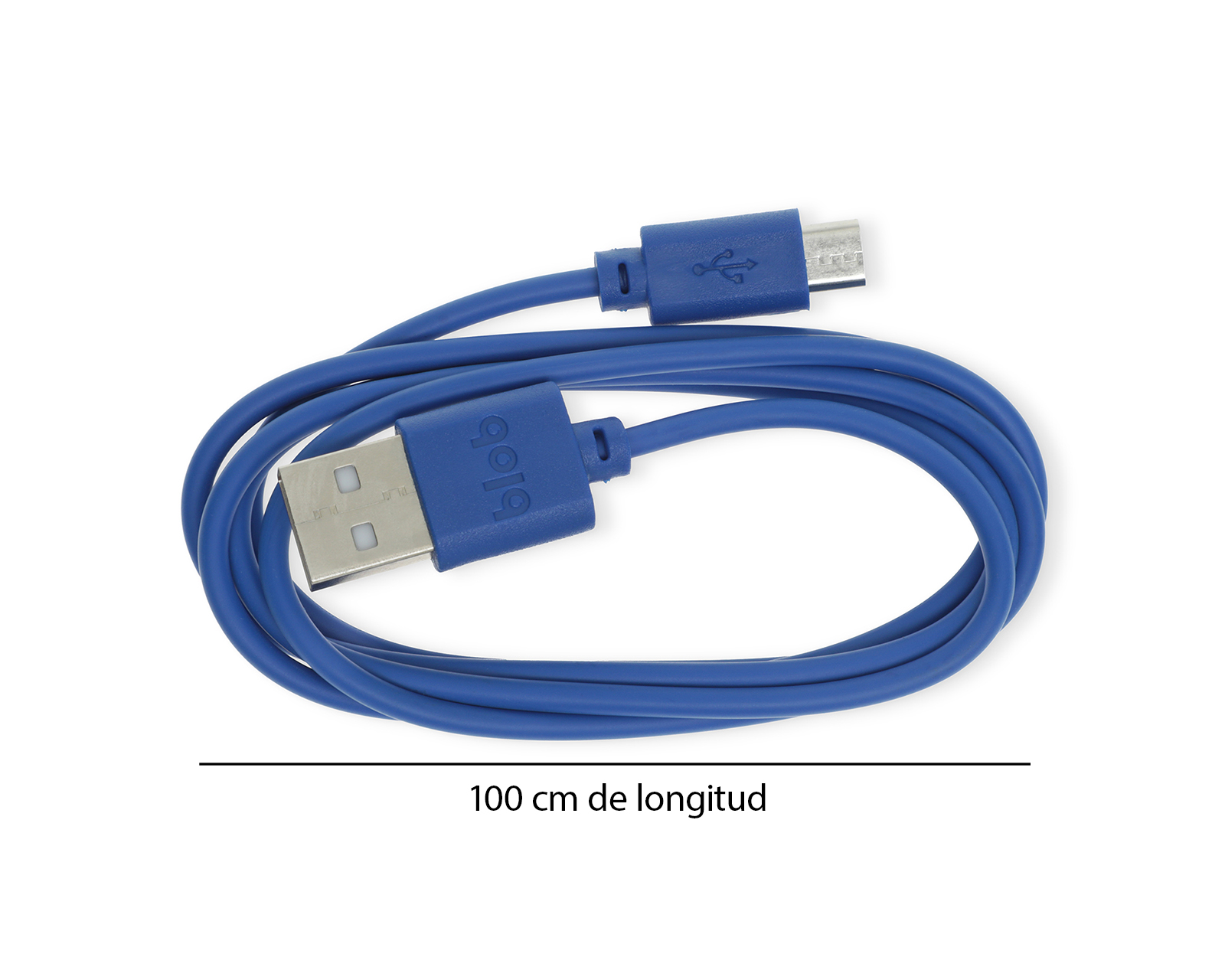 Foto 3 | Foto 3 | Cable Blob Tipo Micro USB 1 Metro