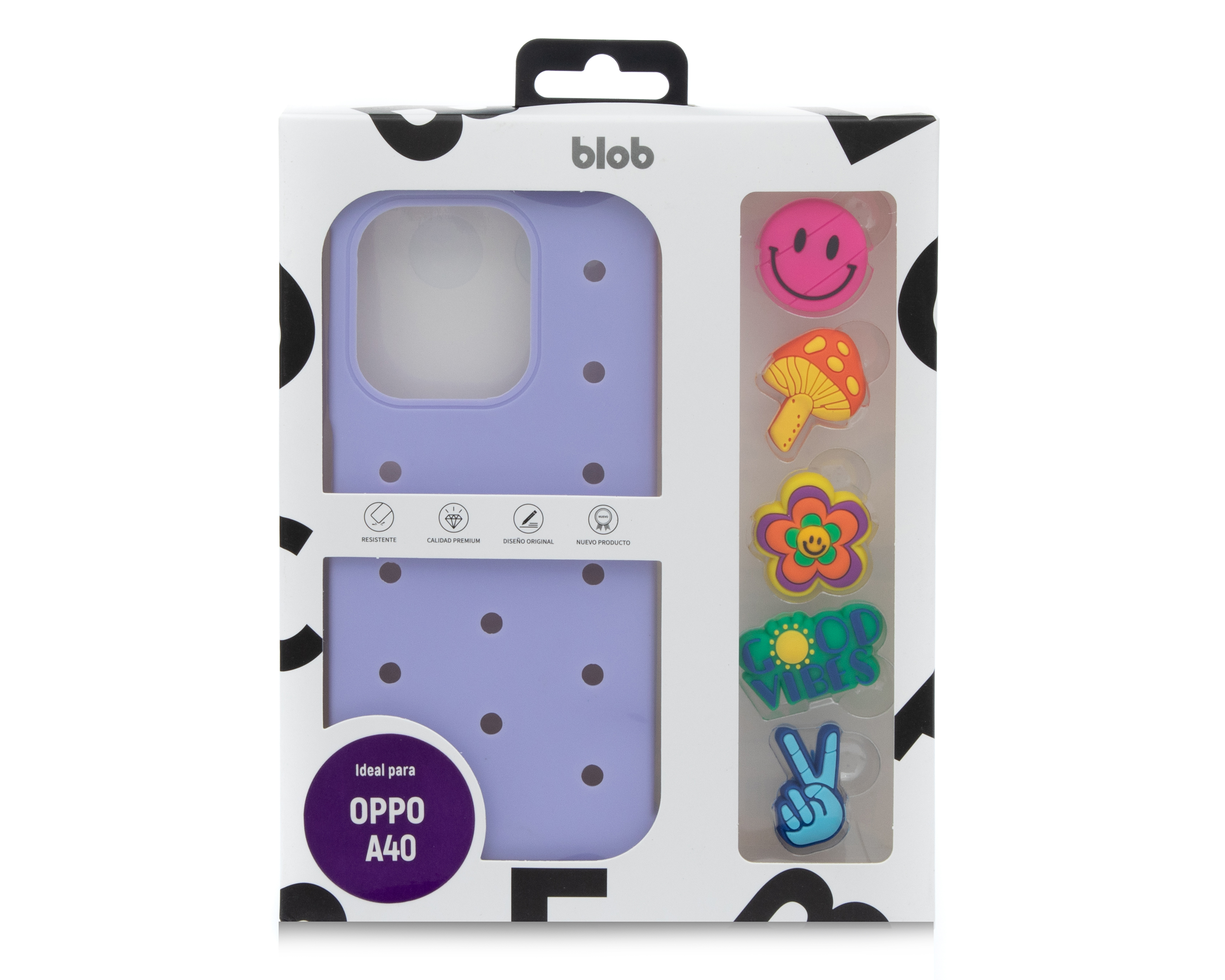 Foto 8 pulgar | Foto 7 | Funda con Pines Blob para OPPO A40