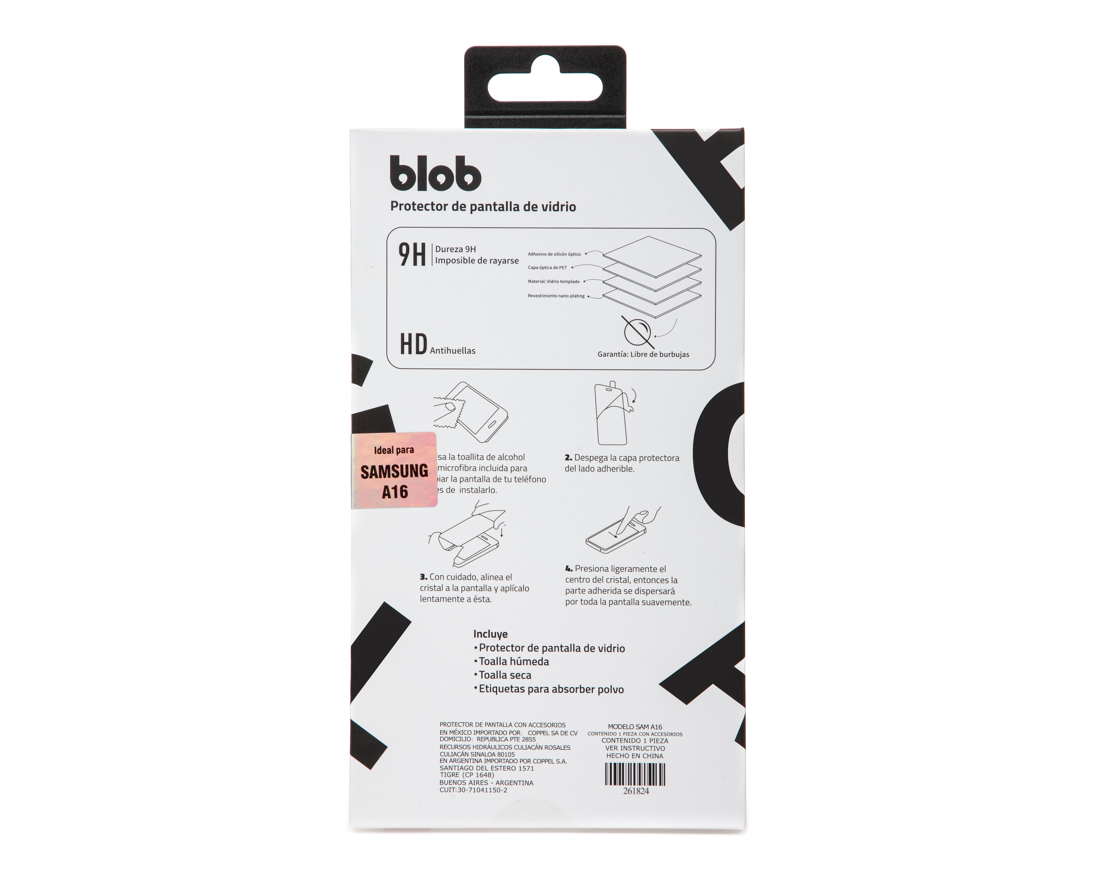 Foto 2 | Foto 2 | Protector de Pantalla Blob para Samsung A16