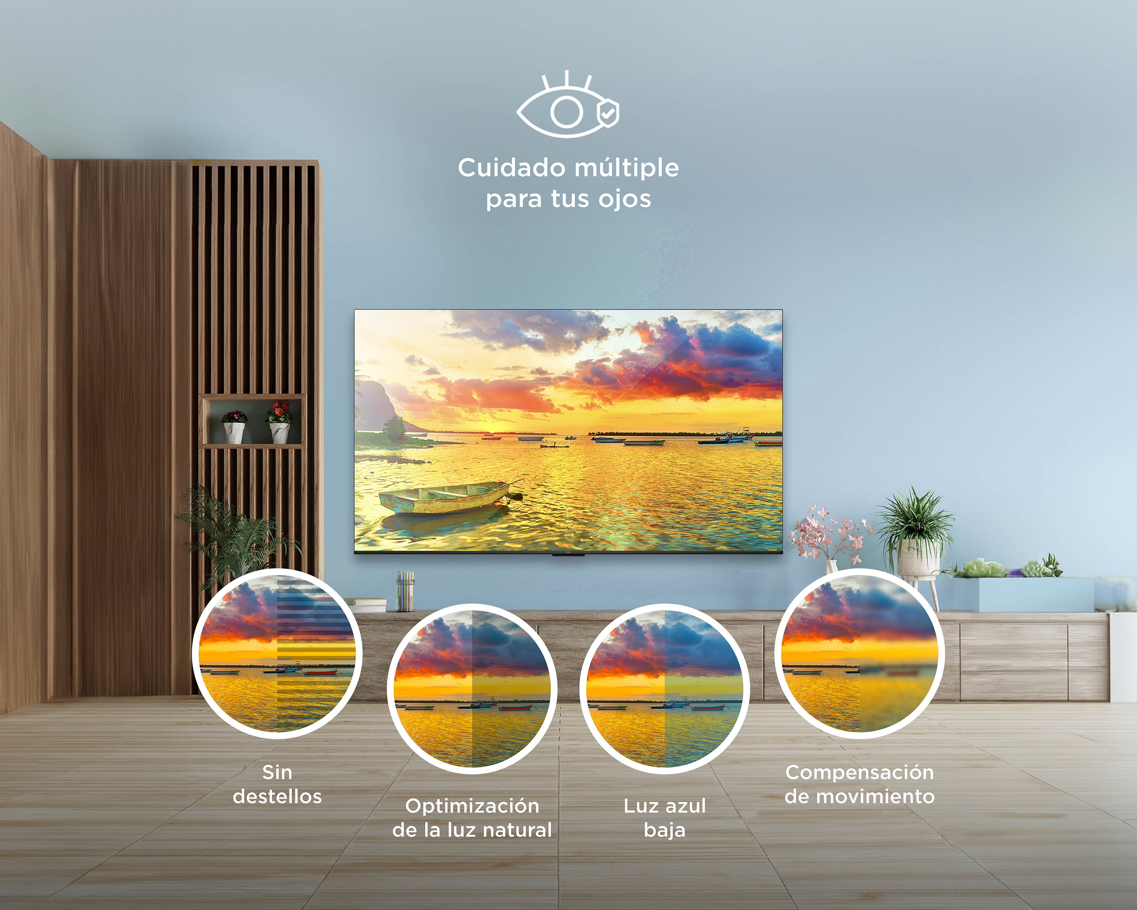 Foto 10 pulgar | Foto 9 | Pantalla Smart TV TCL LED 55 Pulgadas Ultra HD 4K 55S551G