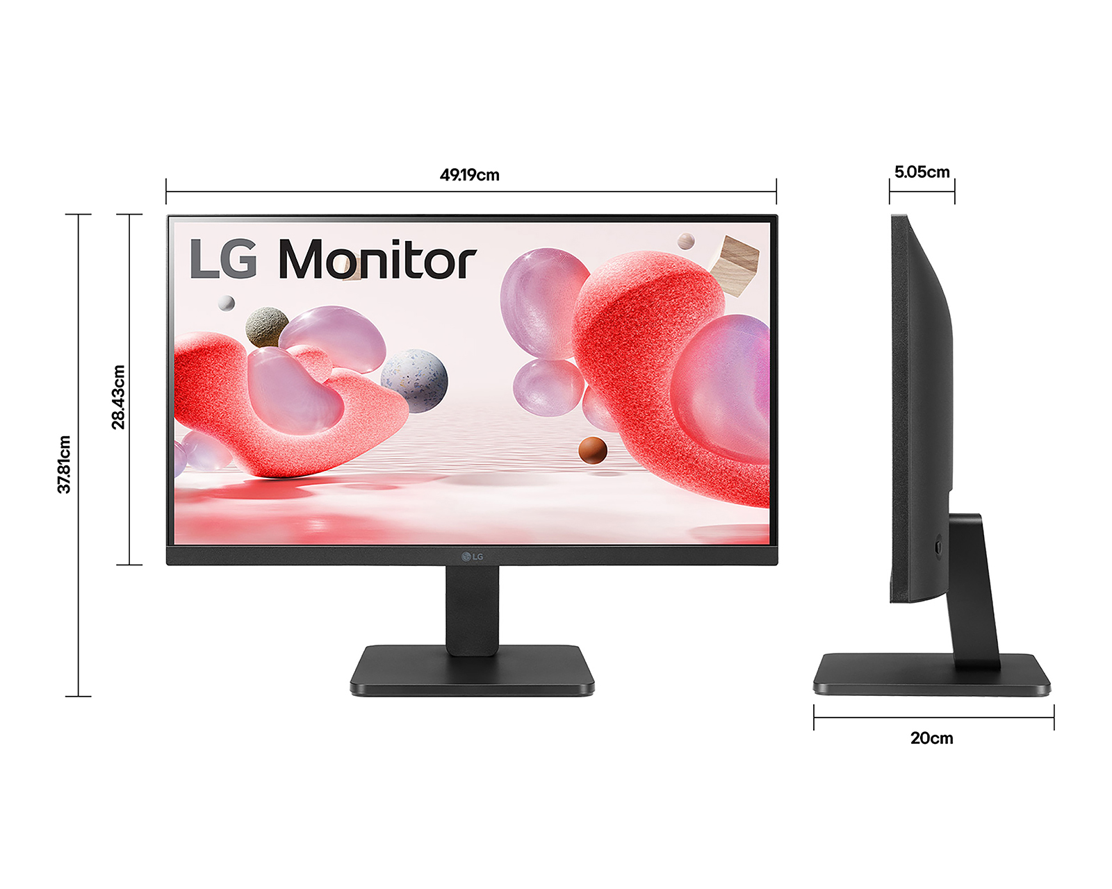 Foto 10 pulgar | Foto 9 | Monitor LG 21.45 Pulgadas Full HD 100 Hz