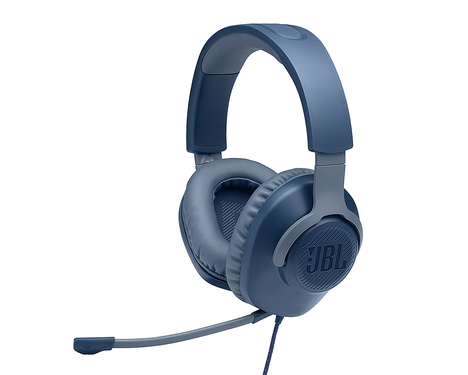 Foto 2 pulgar | Foto 1 | Audífonos de Diadema Alámbricos JBL con Micrófono QUANTUM100BLUAM