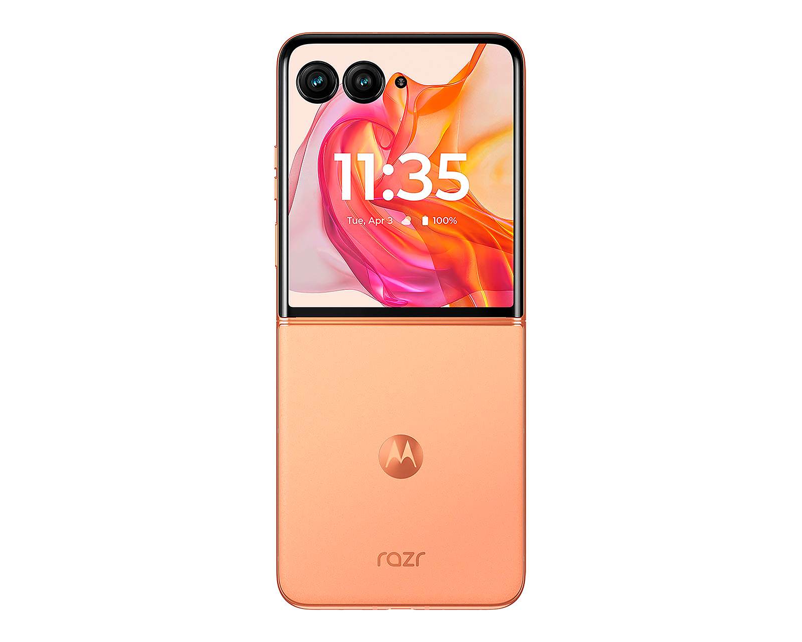 Foto 4 pulgar | Foto 3 | Celular Motorola Liberado Razr 50 Ultra 512 GB Durazno