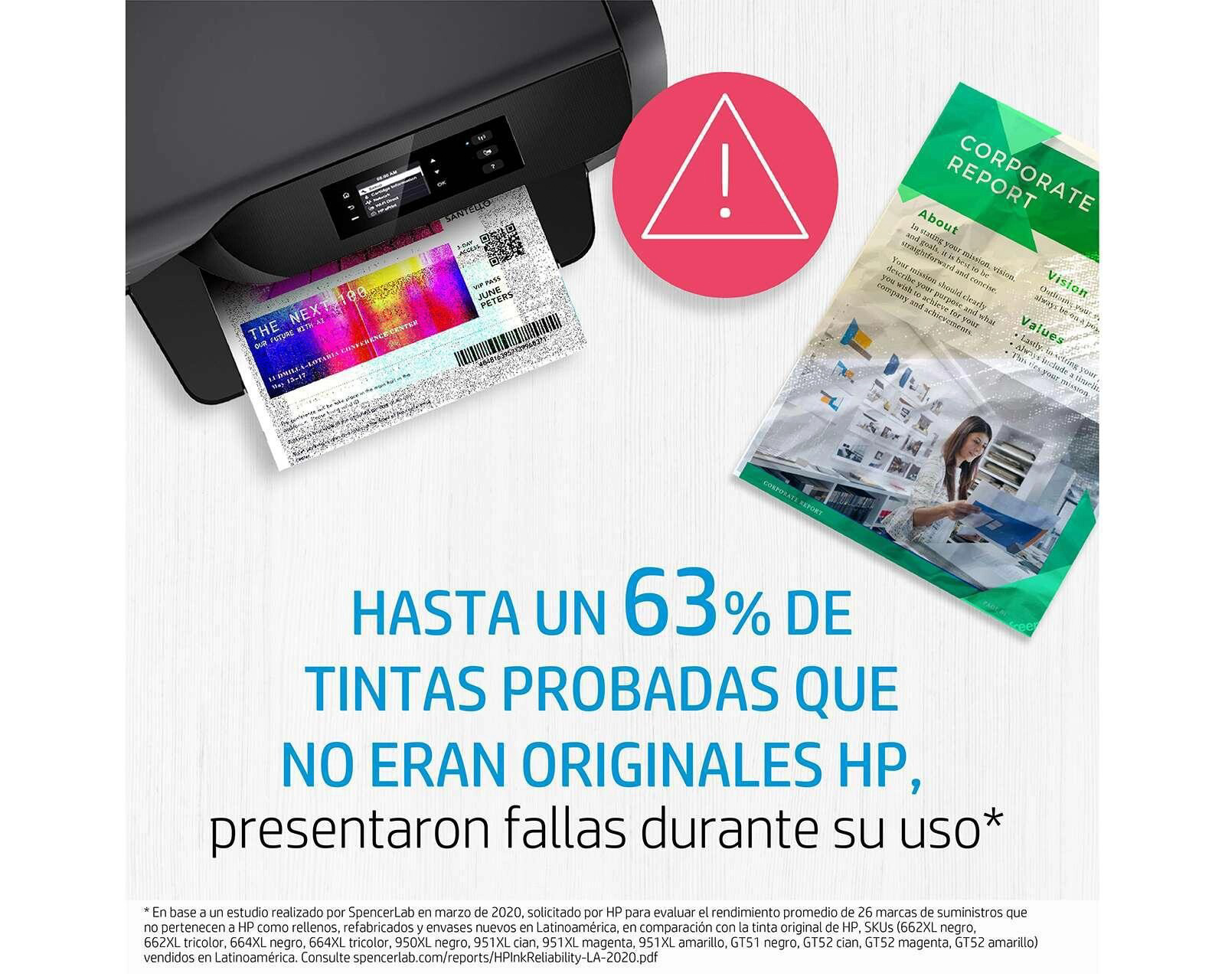 Foto 6 | Foto 6 | Botella de Tinta Original HP GT53 1VV22AL Negro