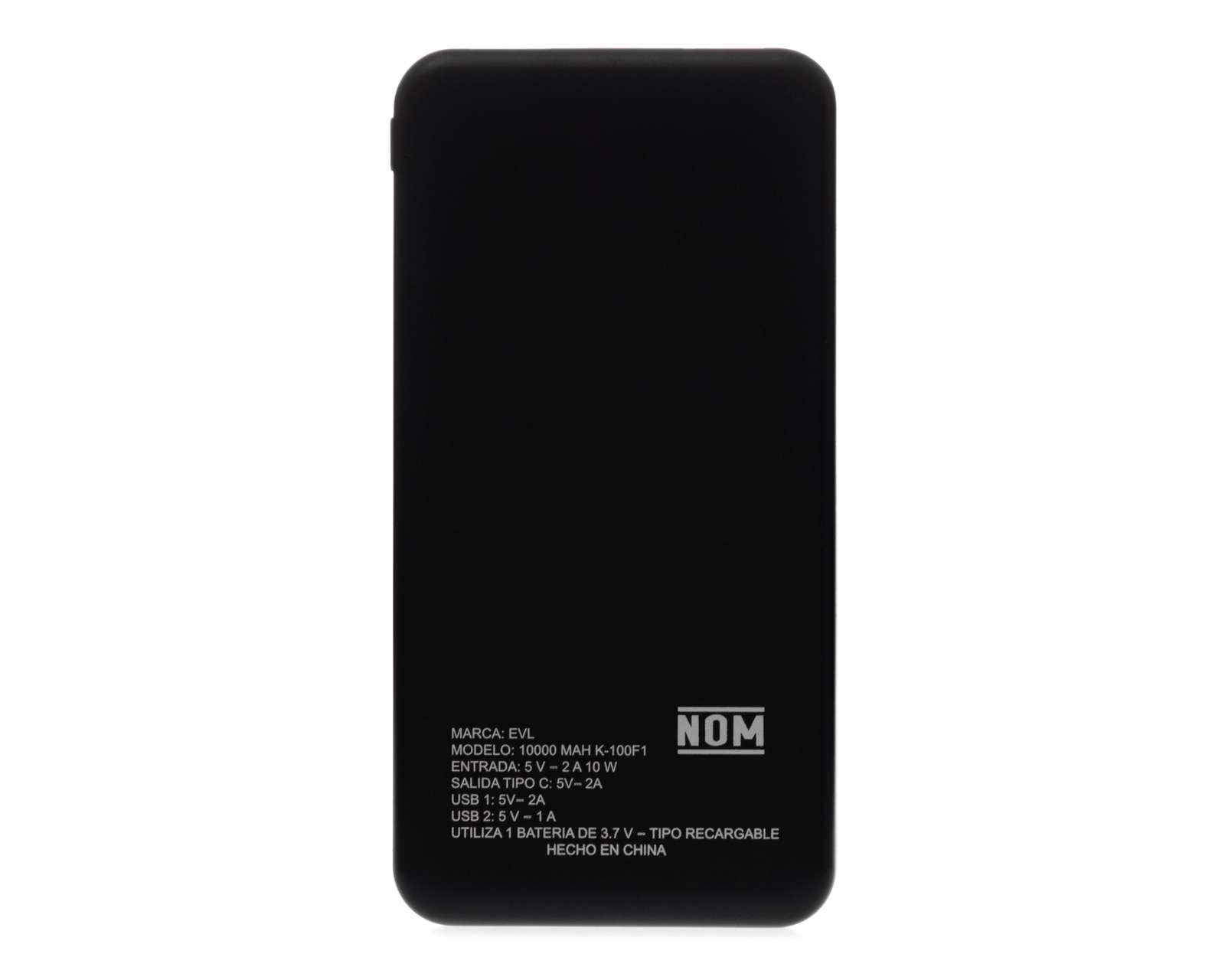 Foto 4 pulgar | Foto 3 | Batería Portátil EVL 10000 mAh