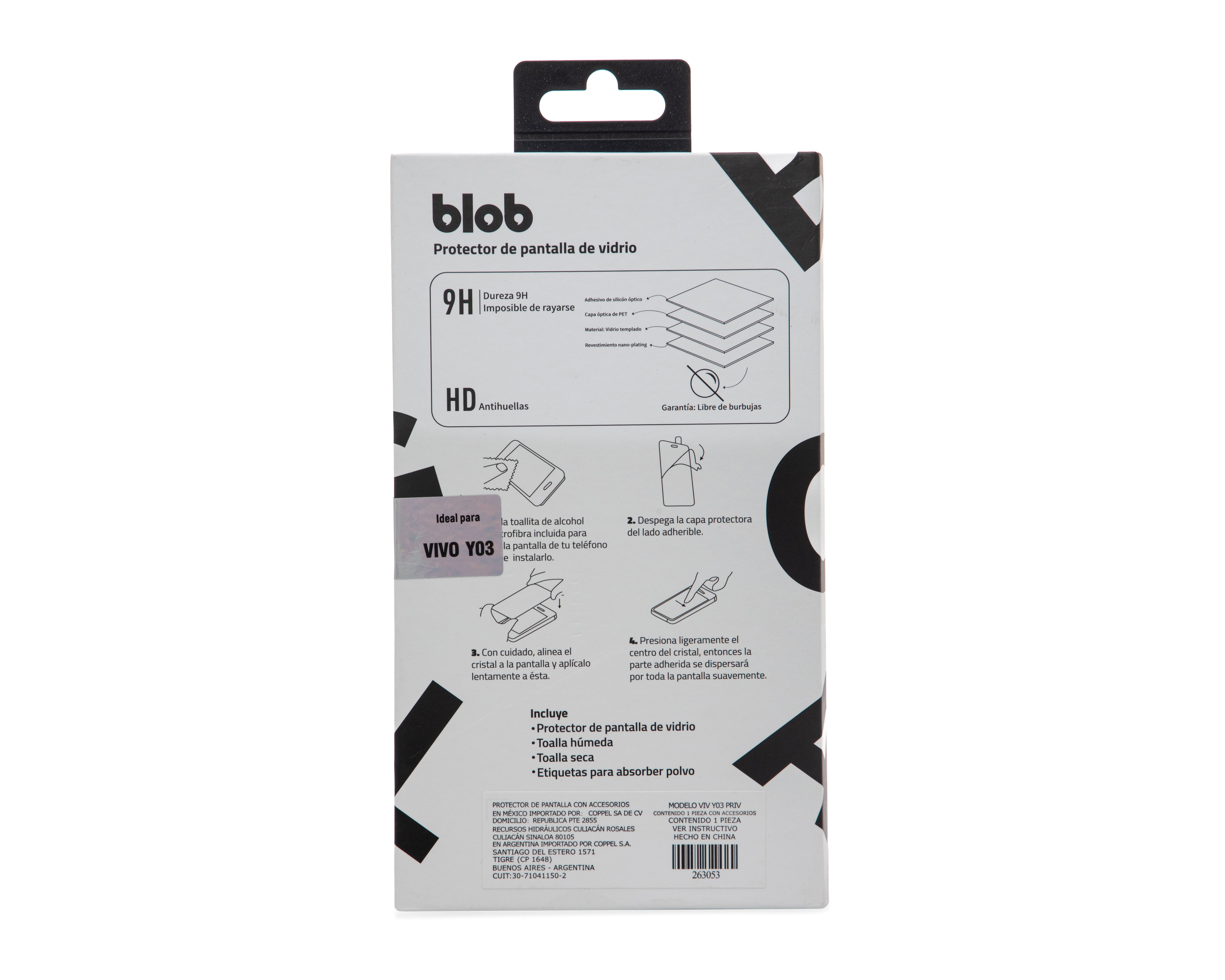 Foto 2 | Foto 2 | Protector de Pantalla Blob para vivo Y03