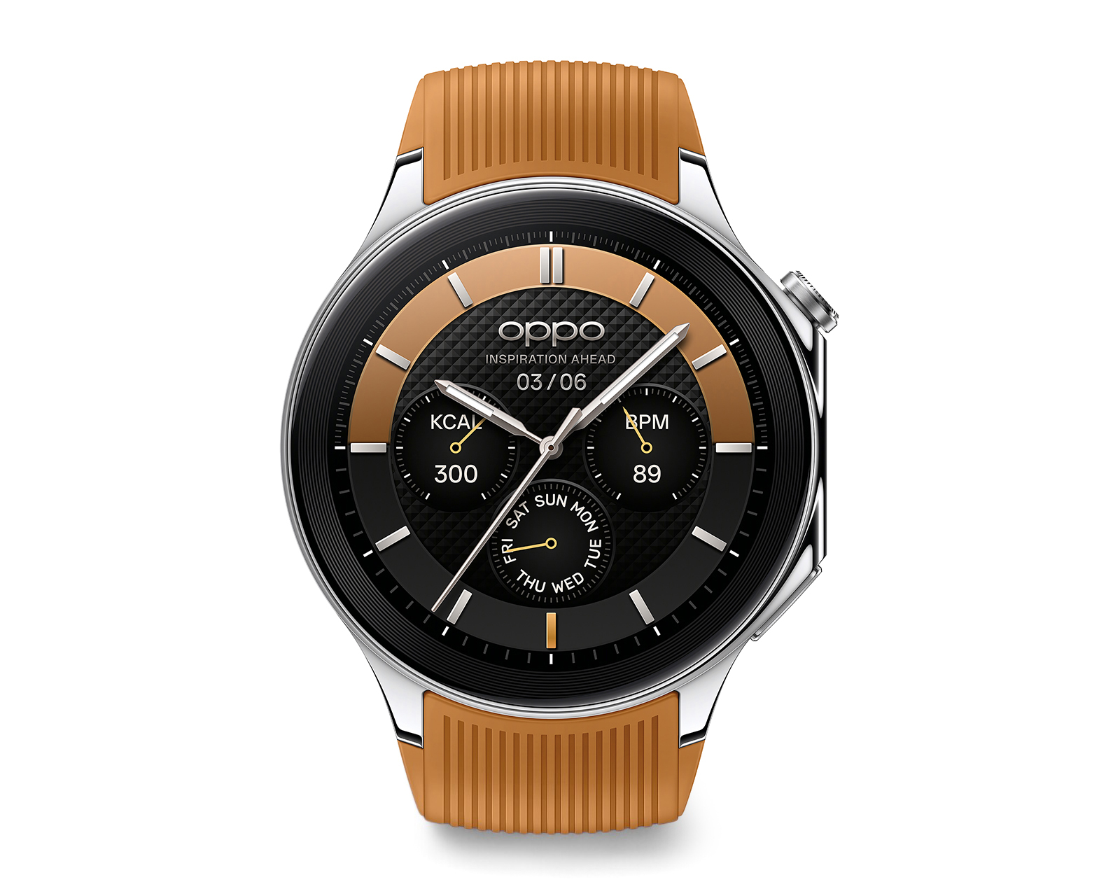 Foto 2 pulgar | Foto 1 | Smartwatch OPPO Watch X 140-210 mm Sepia Basáltico