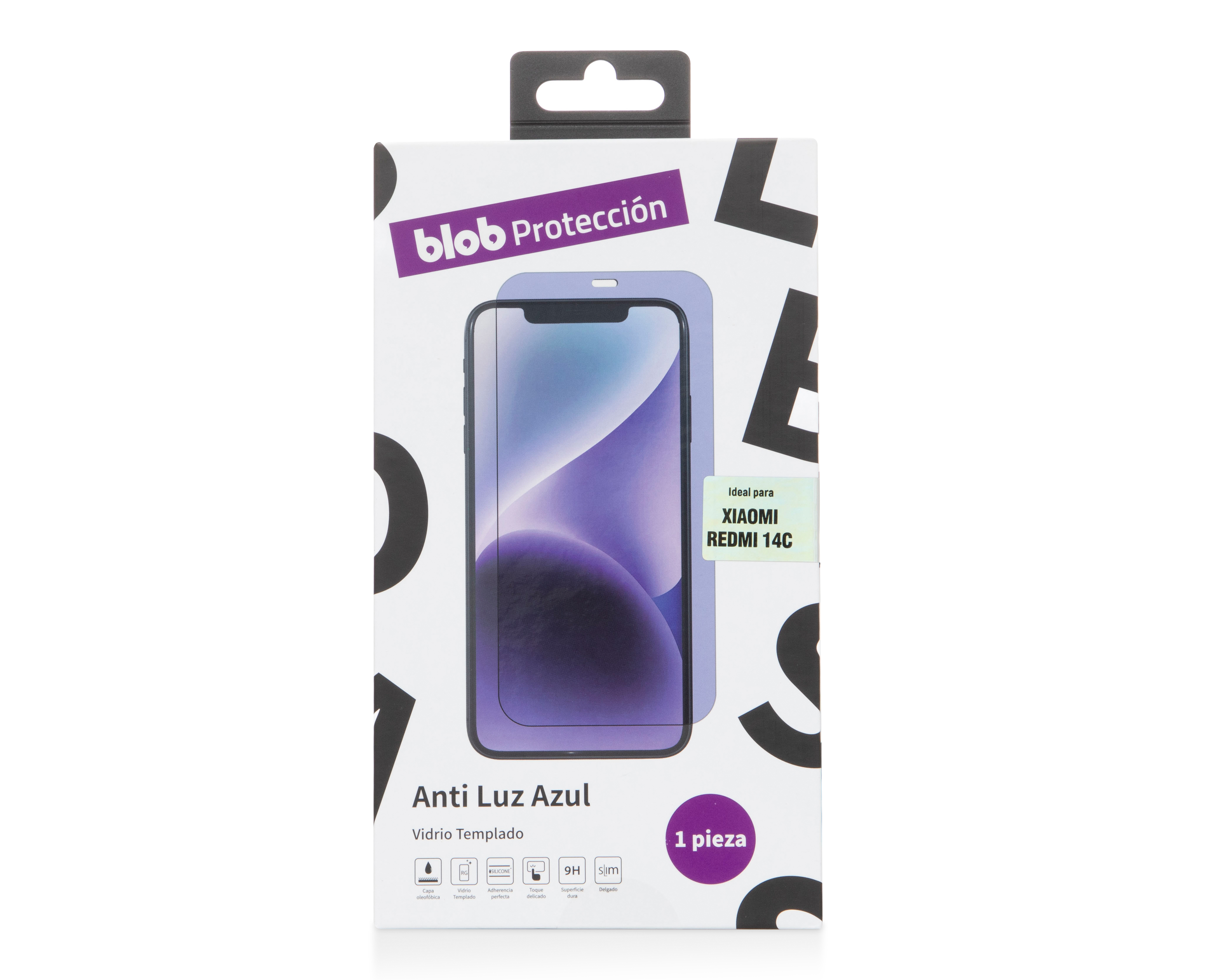 Foto 2 pulgar | Foto 1 | Protector de Pantalla Blob para Xiaomi Redmi 14C