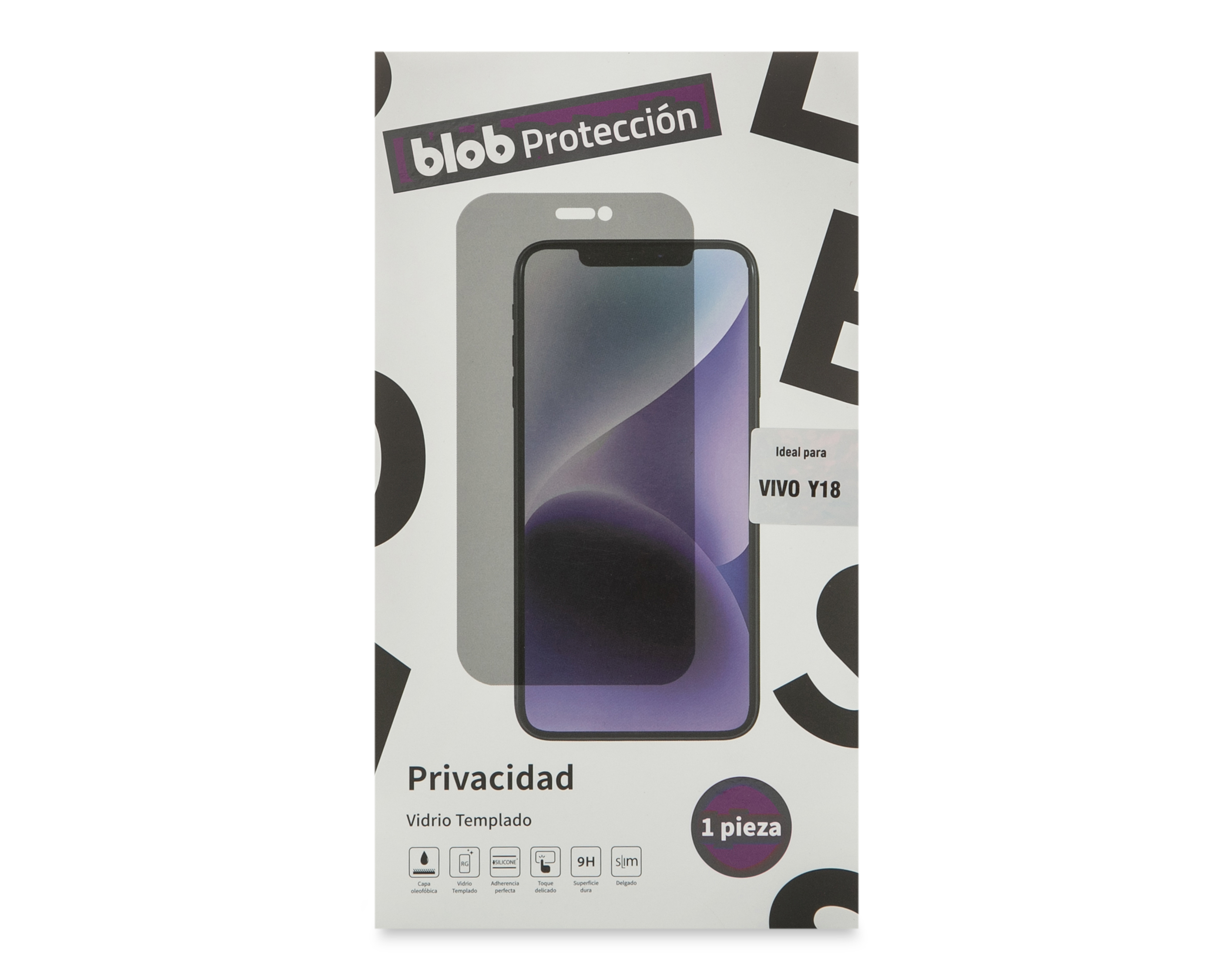 Protector de Pantalla Privacidad Blob para Vivo Y18