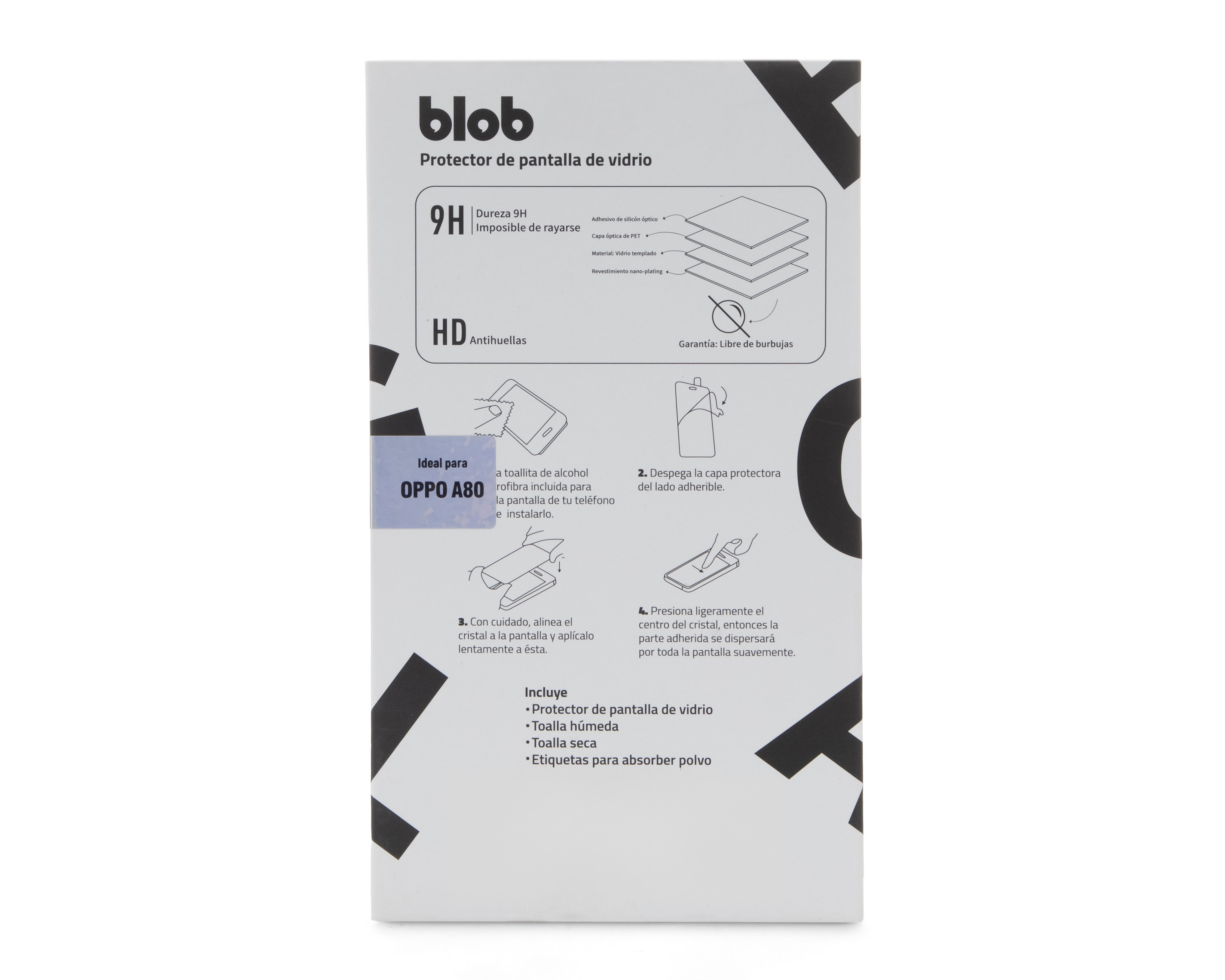 Foto 4 pulgar | Foto 3 | Protector de Pantalla Blob para OPPO A80