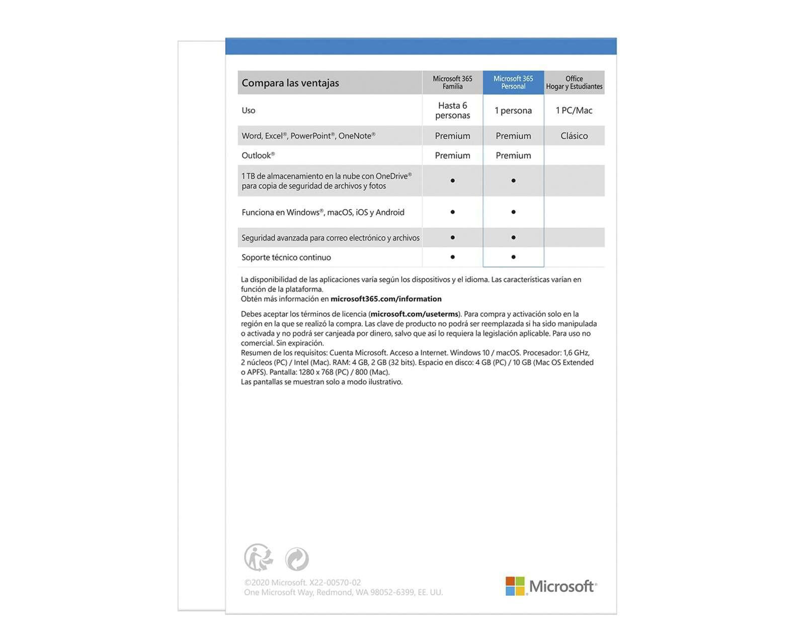 Foto 3 | Foto 3 | Software Descargable Microsoft 365 Personal