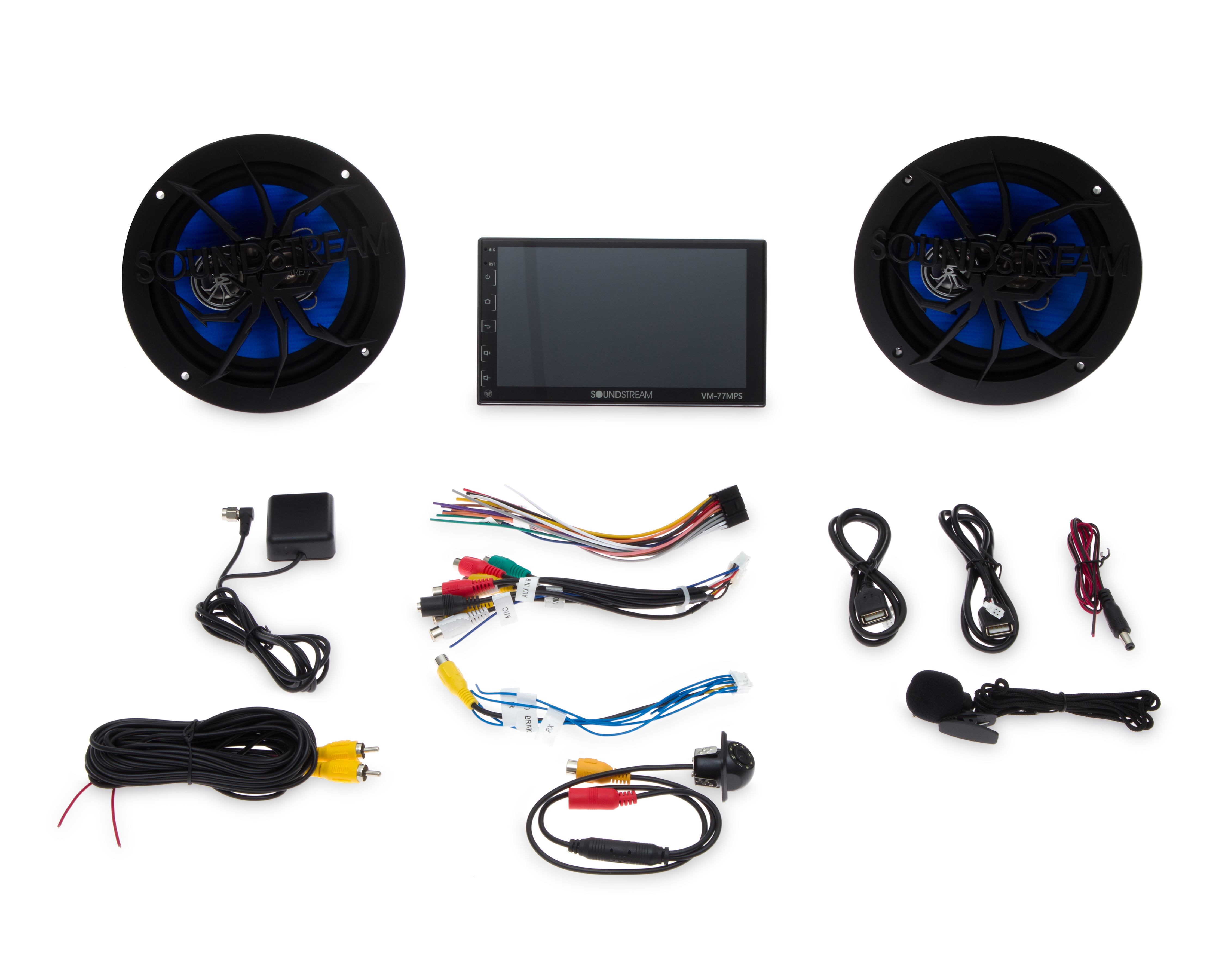 Kit Autoestéreo Soundstream PAK77-6530 Multimedia de 7 Pulgadas