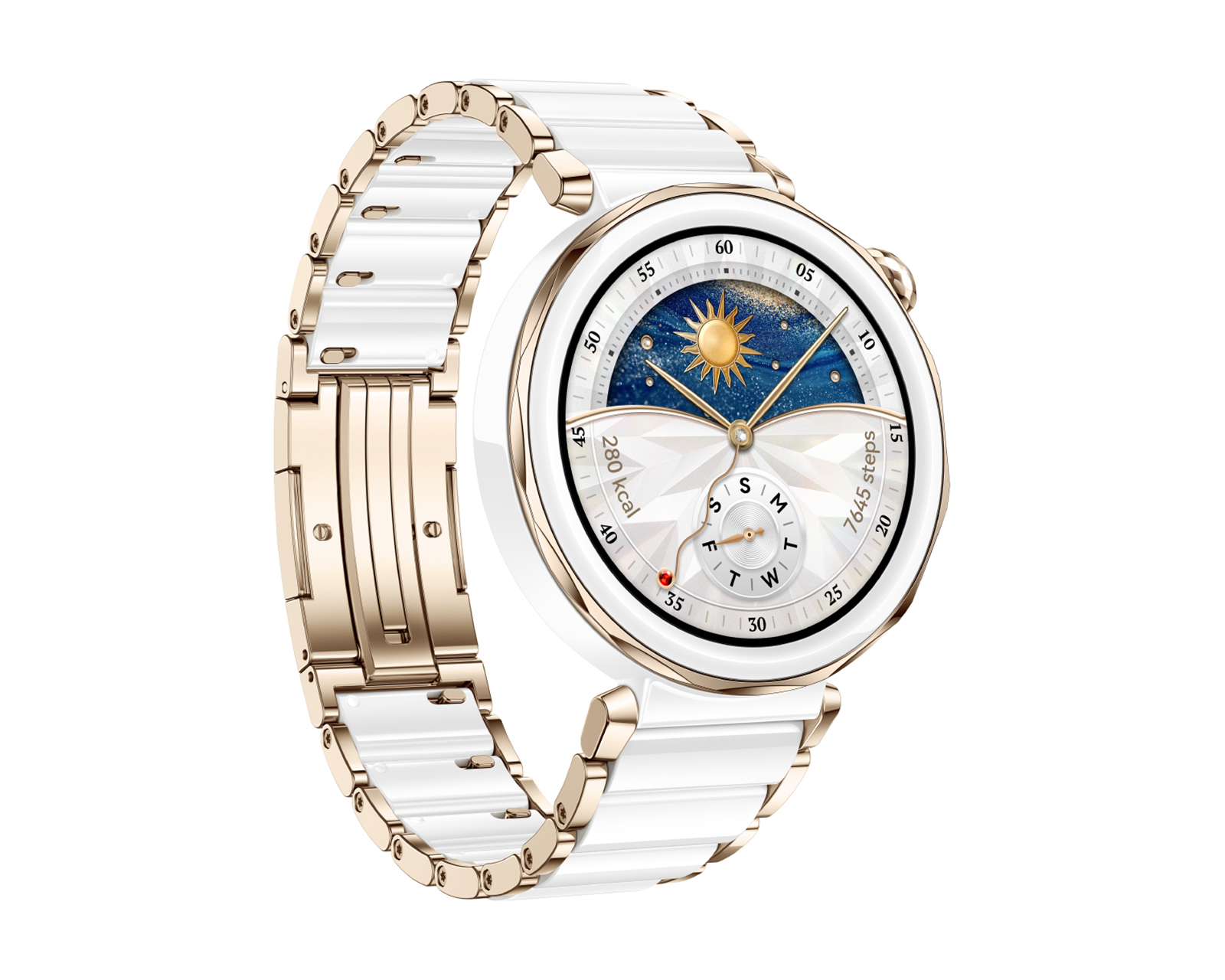 Foto 3 pulgar | Foto 2 | Smartwatch Huawei Watch GT 5 Pro 42 mm con GPS Blanco