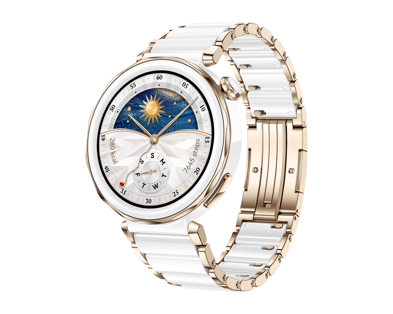 Foto 4 pulgar | Foto 3 | Smartwatch Huawei Watch GT 5 Pro 42 mm con GPS Blanco