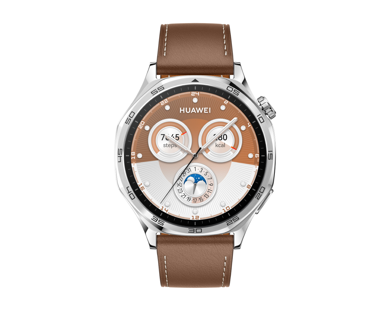 Smartwatch Huawei Watch GT 5 46 mm con GPS Café