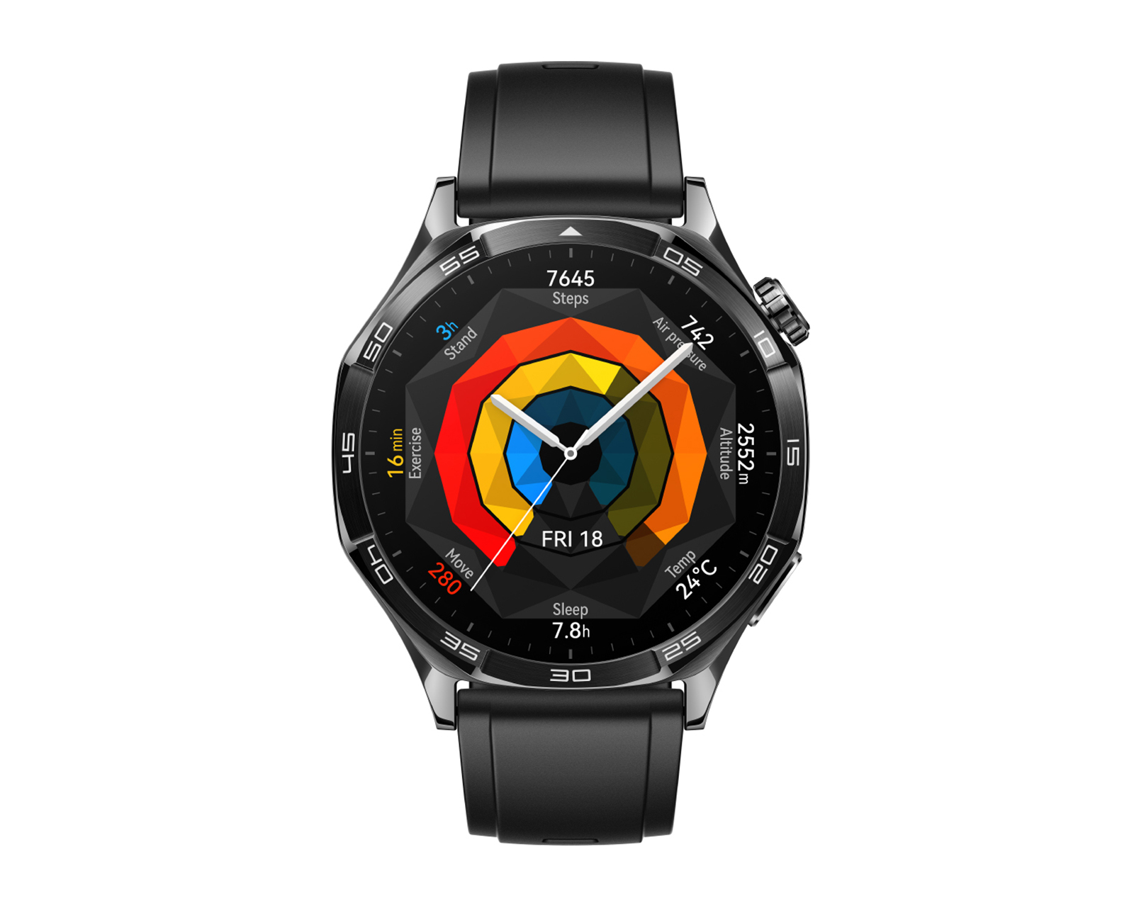 Foto 2 pulgar | Foto 1 | Smartwatch Huawei Watch GT 5 46 mm con GPS Negro Mate