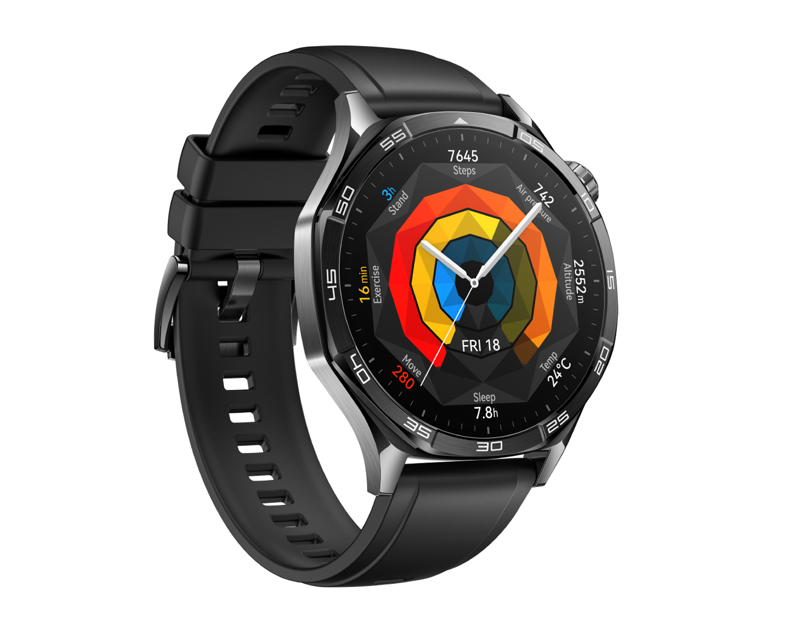 Foto 3 pulgar | Foto 2 | Smartwatch Huawei Watch GT 5 46 mm con GPS Negro Mate