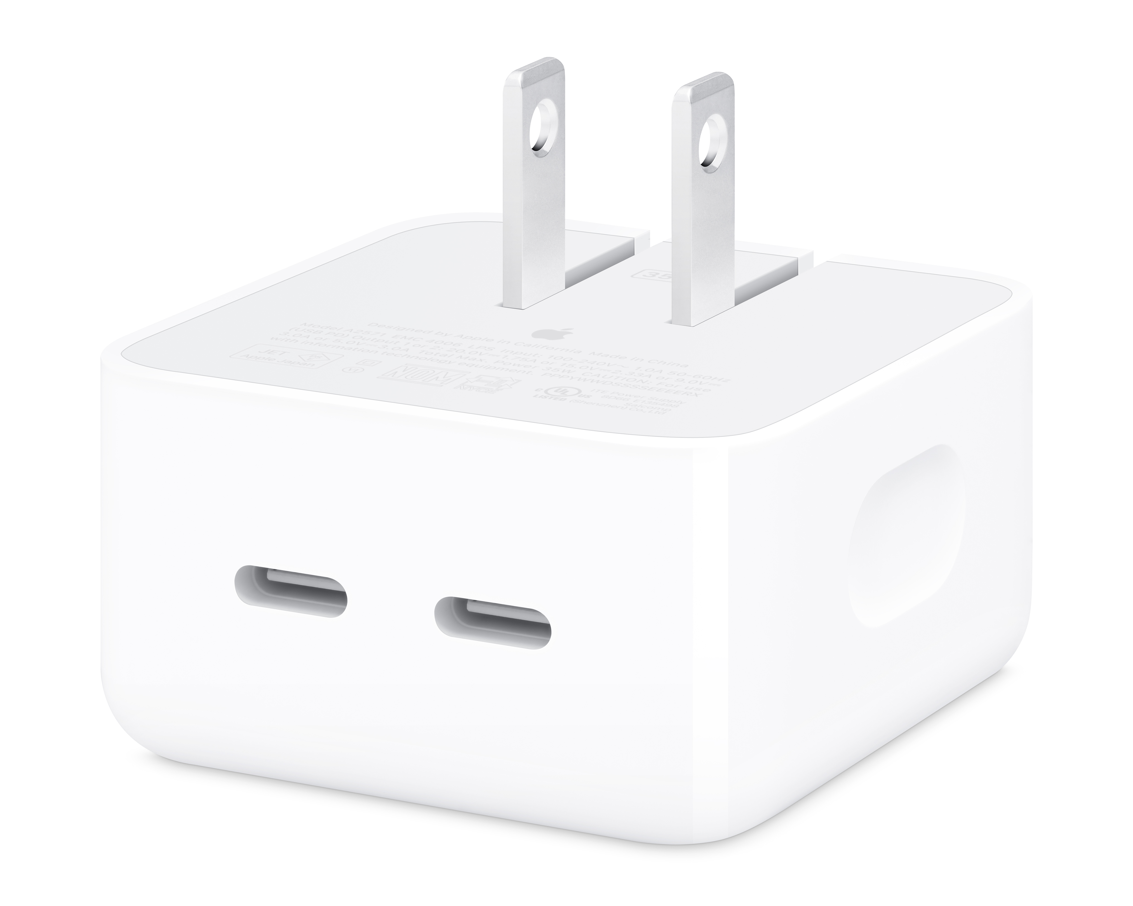 Foto 2 pulgar | Foto 1 | Adaptador de Corriente USB-C Apple 35 Watts