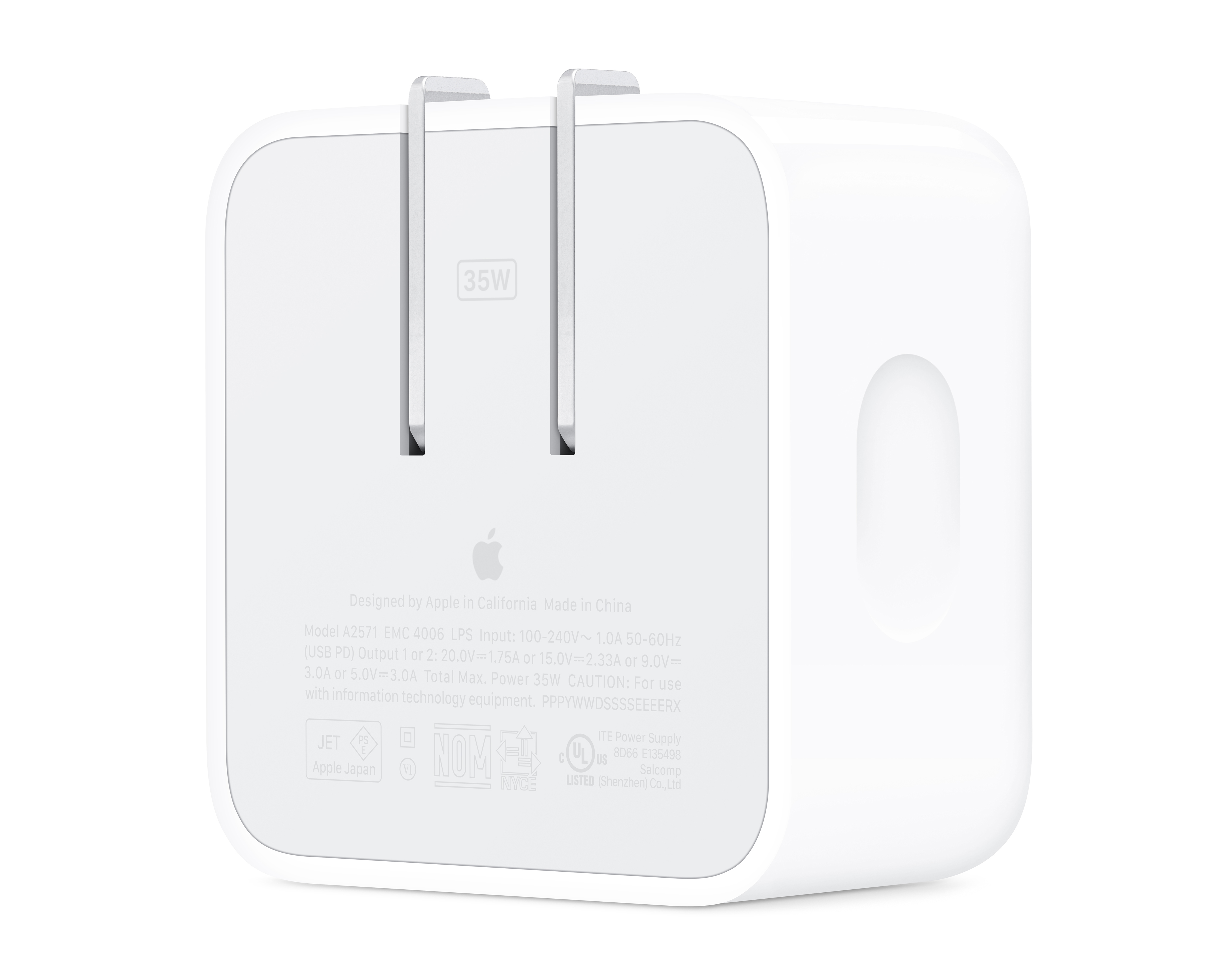 Foto 4 pulgar | Foto 3 | Adaptador de Corriente USB-C Apple 35 Watts