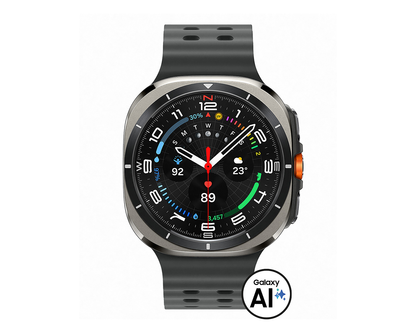 Foto 4 pulgar | Foto 3 | Smartwatch Samsung Galaxy Watch Ultra 47 mm con Bluetooth Plateado