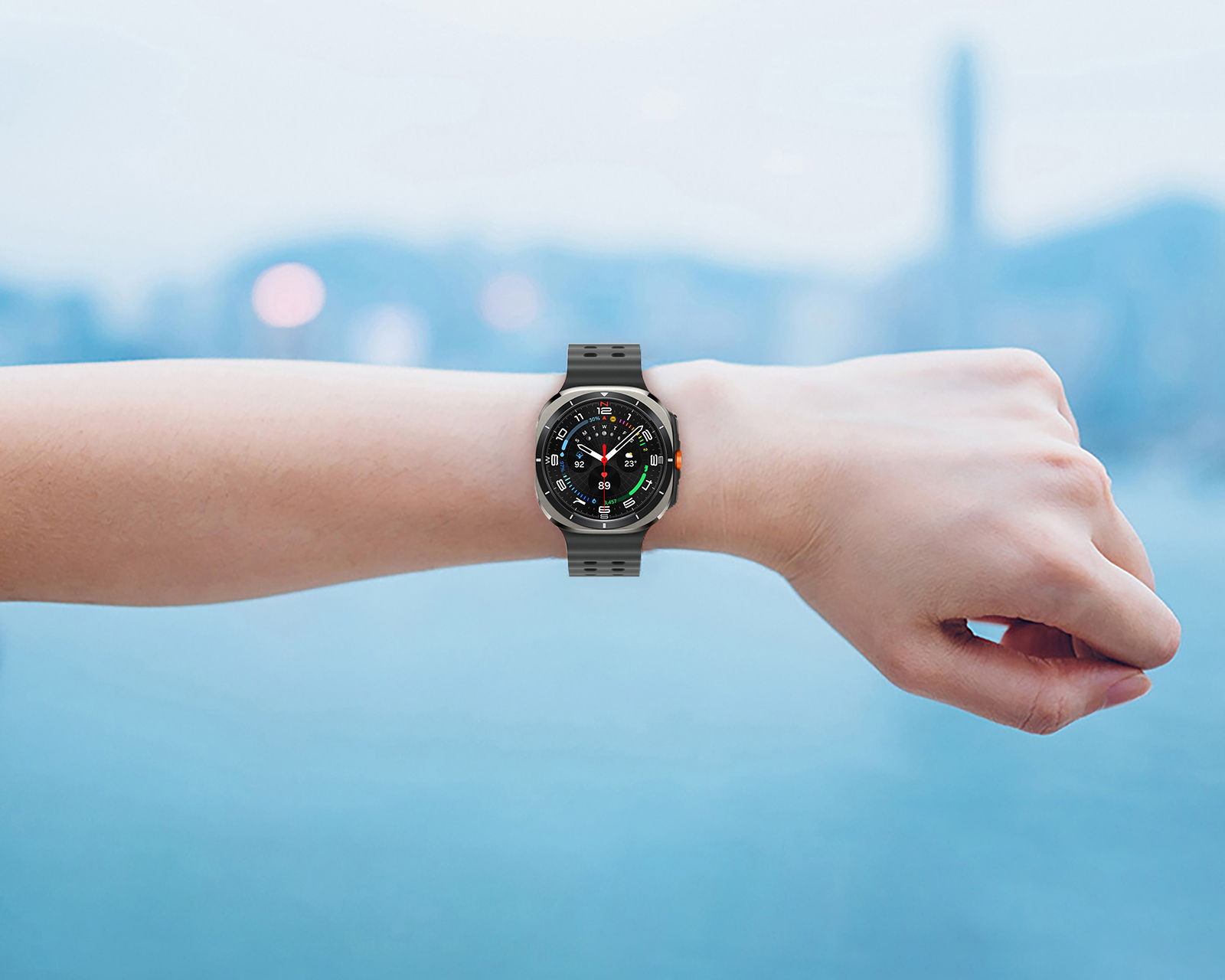 Foto 9 pulgar | Foto 8 | Smartwatch Samsung Galaxy Watch Ultra 47 mm con Bluetooth Plateado