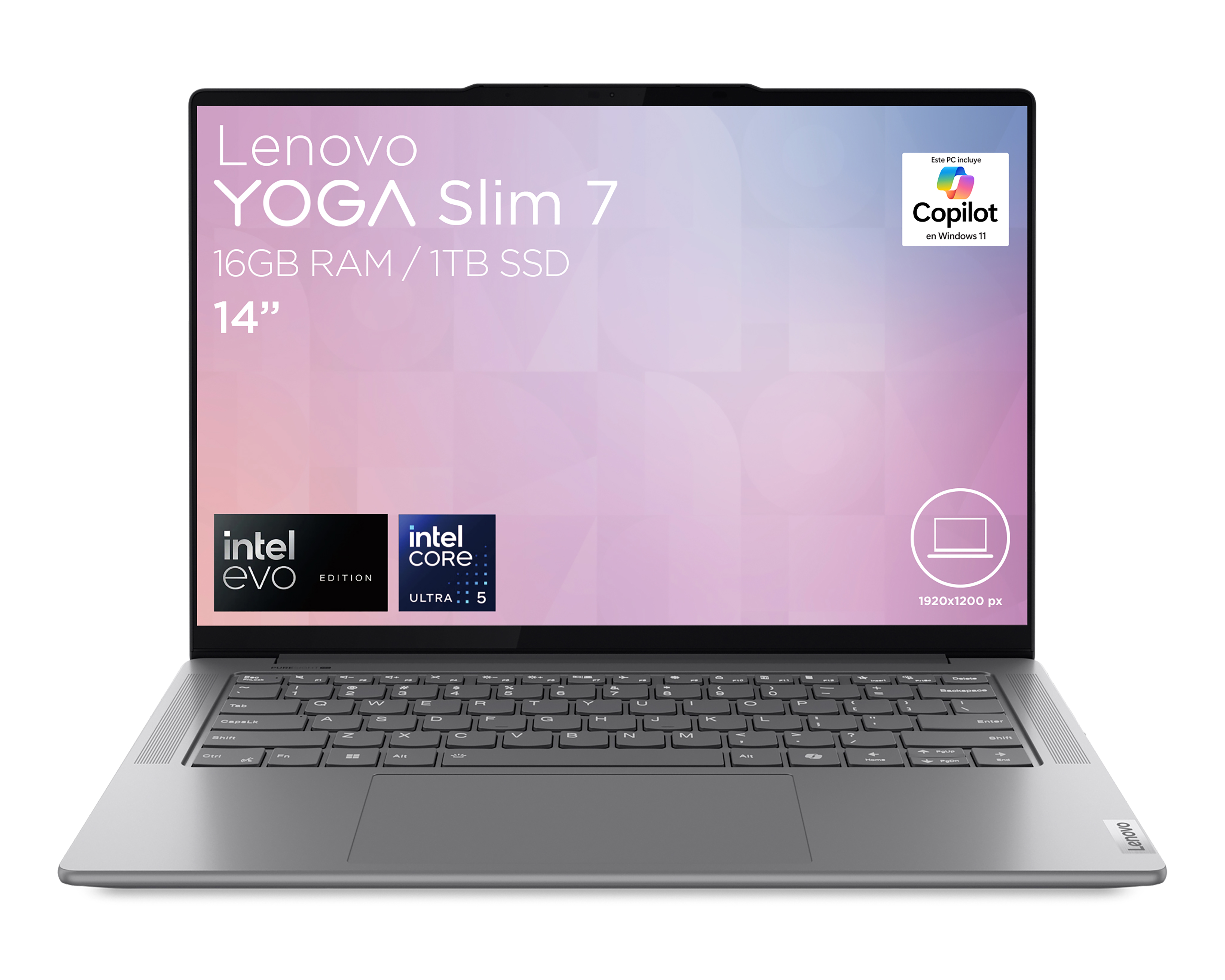 Foto 1 | Foto 1 | Laptop Lenovo 14IMH9 14" Windows 11 Intel Core Ultra 5 125H 16 GB RAM 1 TB SSD Gris