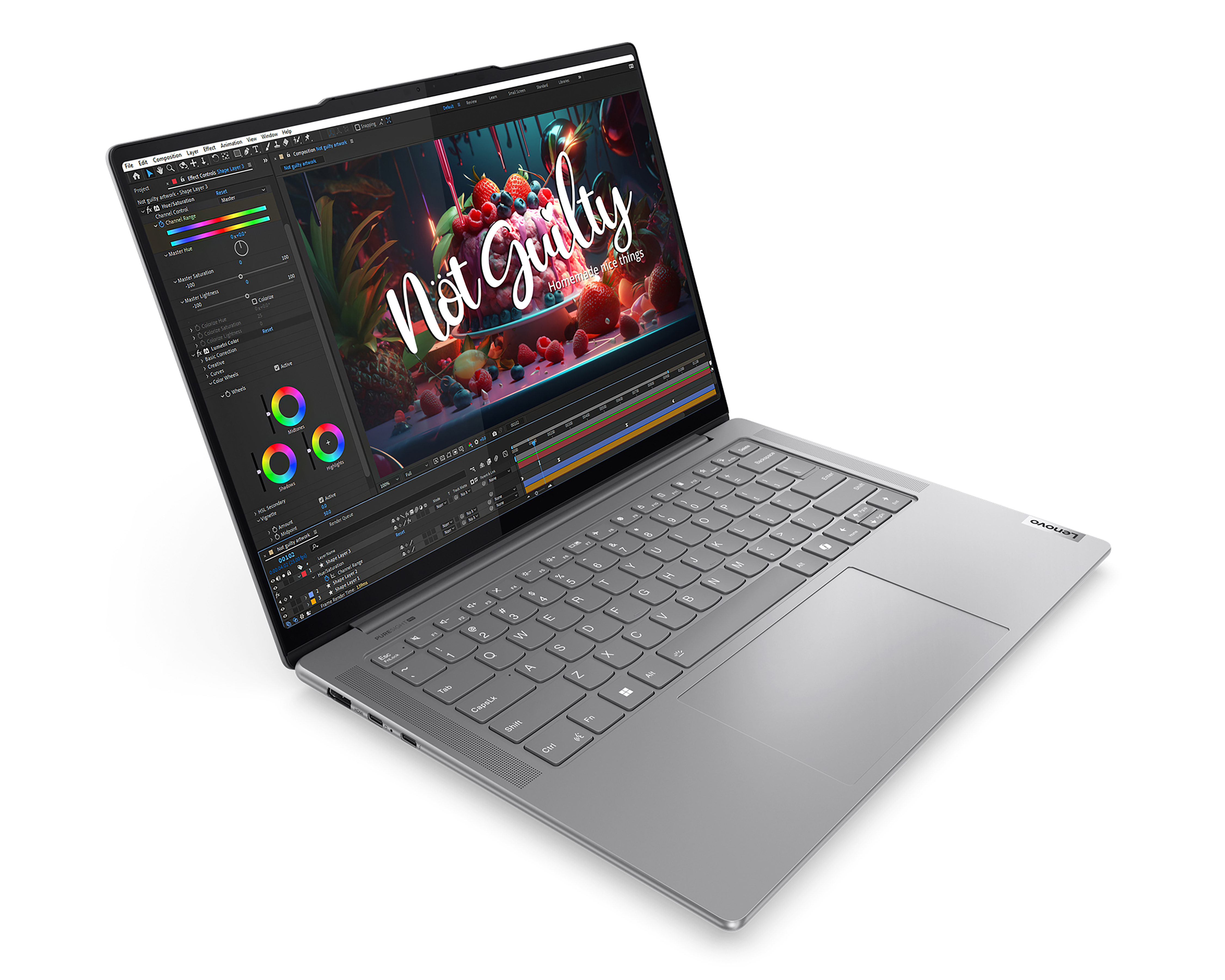 Foto 3 | Foto 3 | Laptop Lenovo 14IMH9 14" Windows 11 Intel Core Ultra 5 125H 16 GB RAM 1 TB SSD Gris
