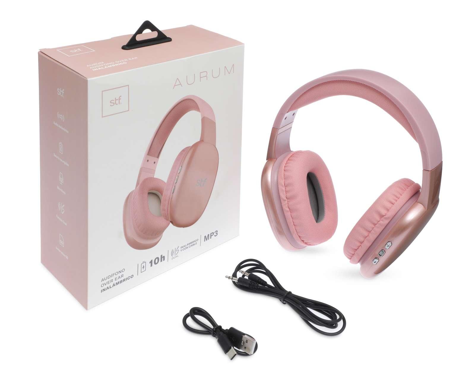 Foto 4 | Foto 4 | Audífonos de Diadema Inalámbricos STF Bluetooth ST-H16437 Aurum