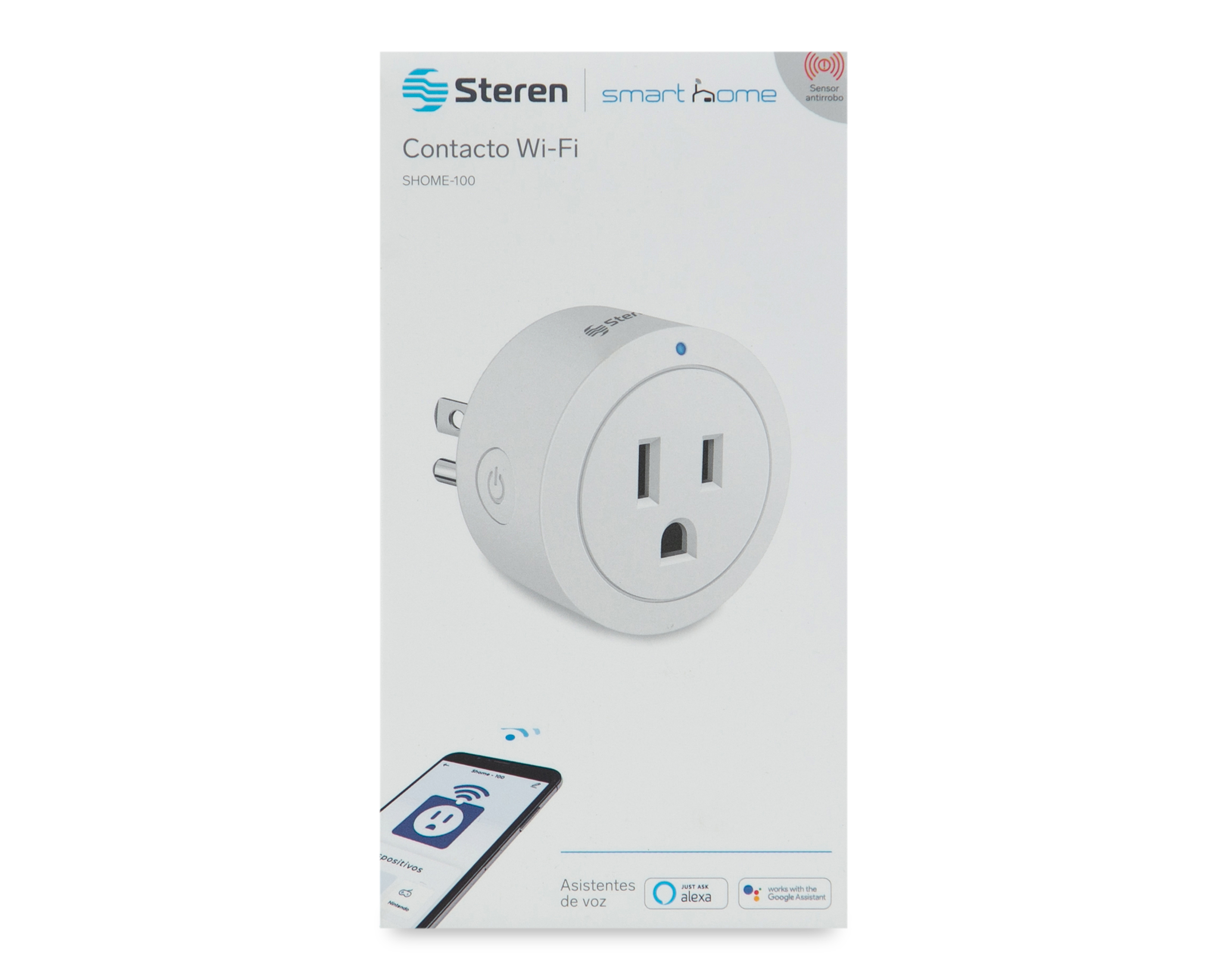 Foto 5 pulgar | Foto 4 | Contacto Inteligente Steren SHOME 100 Wifi Compatible con Android y iOS
