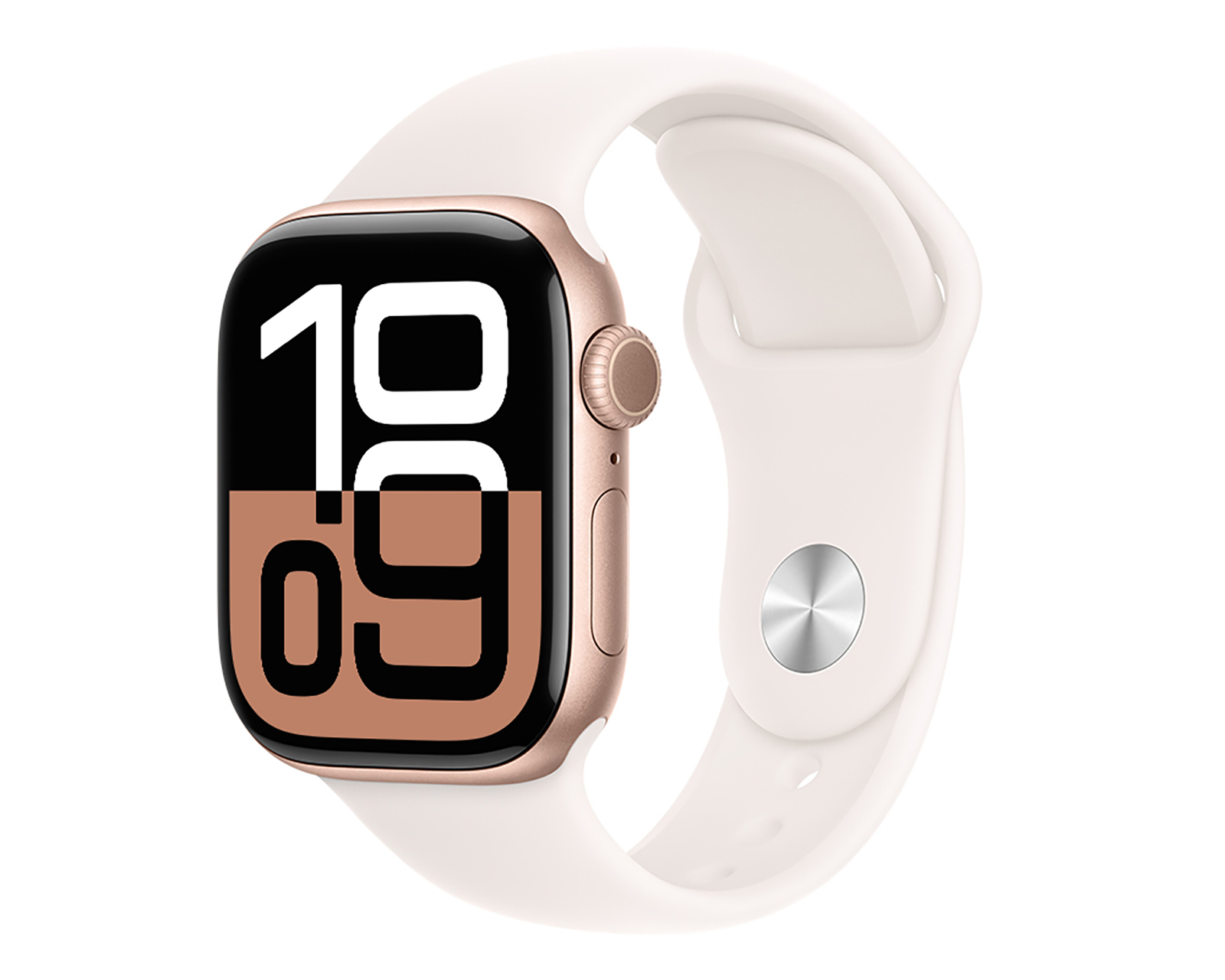 Foto 2 pulgar | Foto 1 | Apple Watch Series 10 GPS 42 mm Oro Rosa S-M