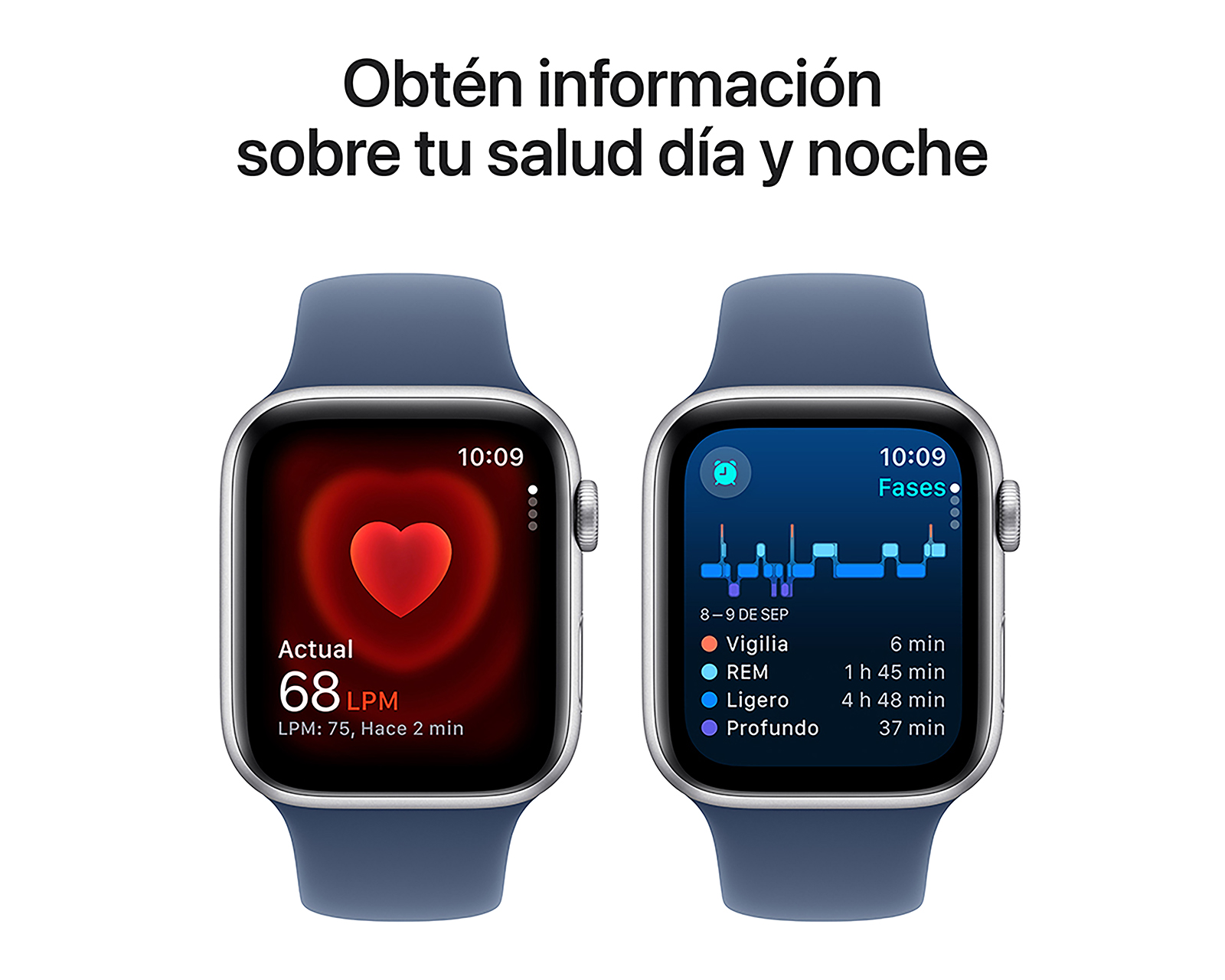 Foto 6 pulgar | Foto 5 | Apple Watch SE GPS 44 mm Plata M-L